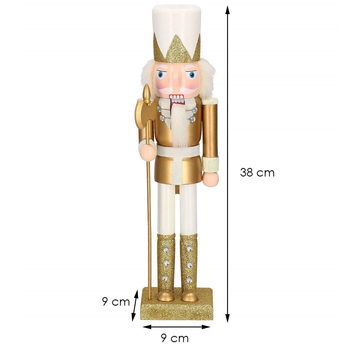 Kalėdinis dekoracijos spragtukas Springos 38 cm