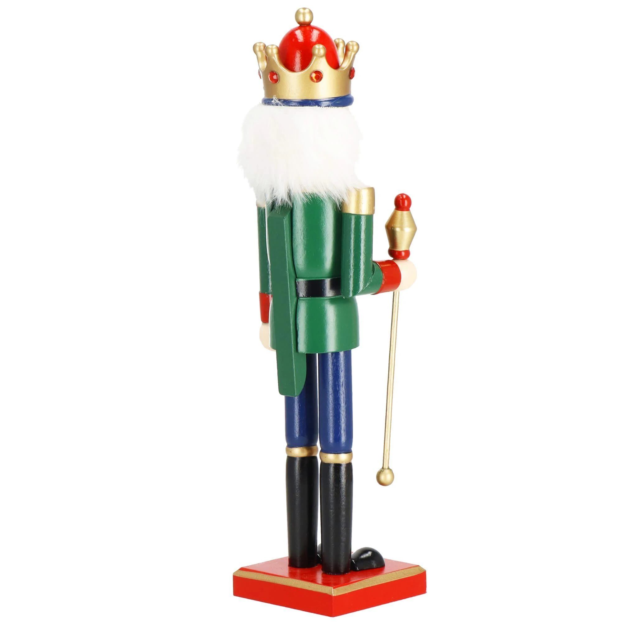 Kalėdinė dekoracija Spragtukas Springos 38 cm medinė