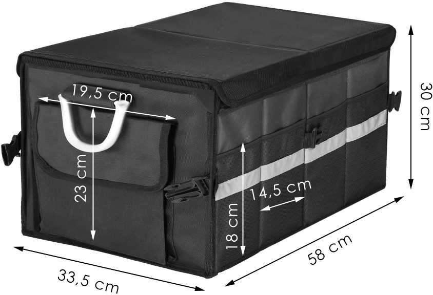 Springos CA0950 ORGANIZER DO SAMOCHODU 1m3