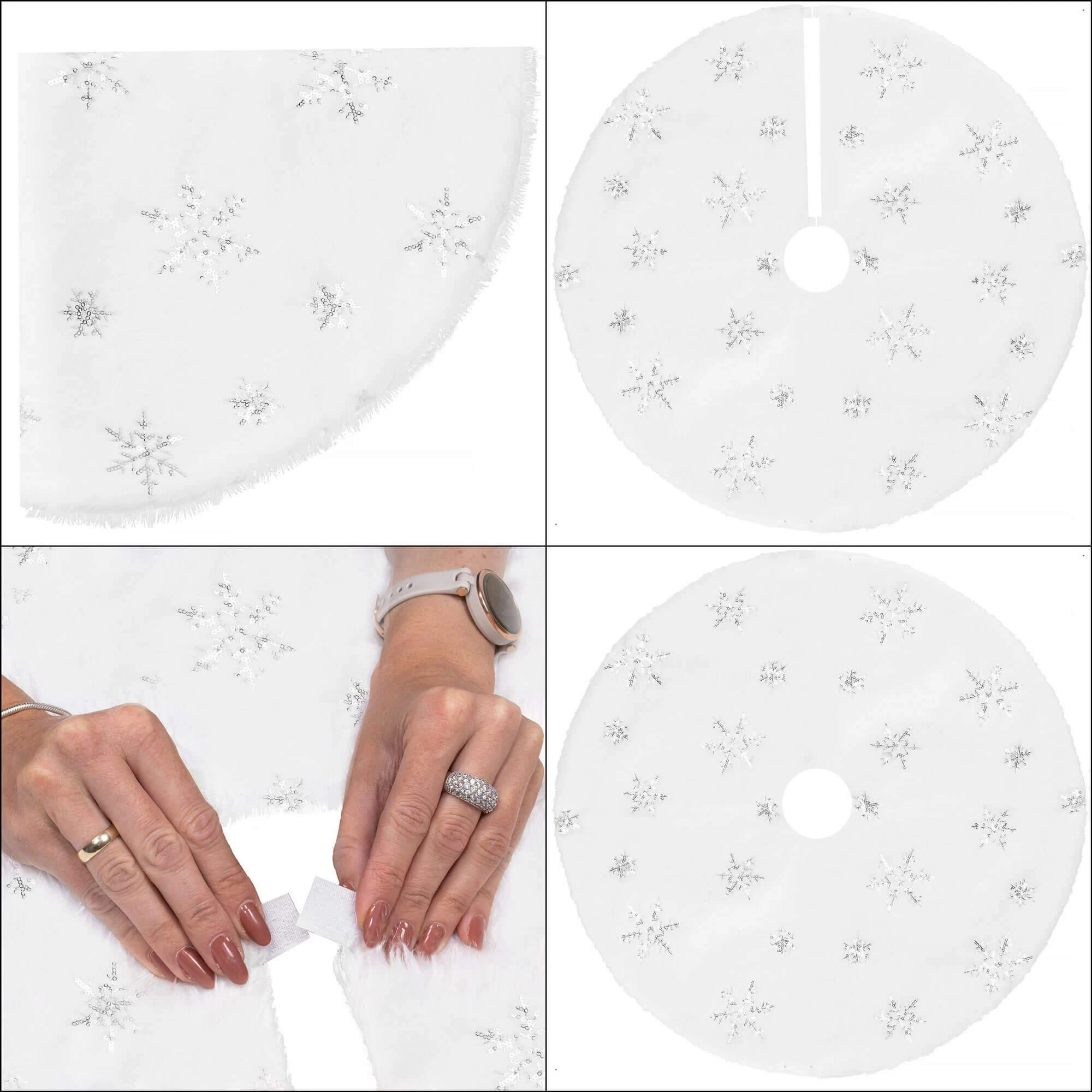 Kalėdinės eglutės stovelio uždangalas Springos 90 cm