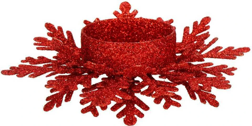 Žvakidė Springos metalinė raudona 3 šakelių