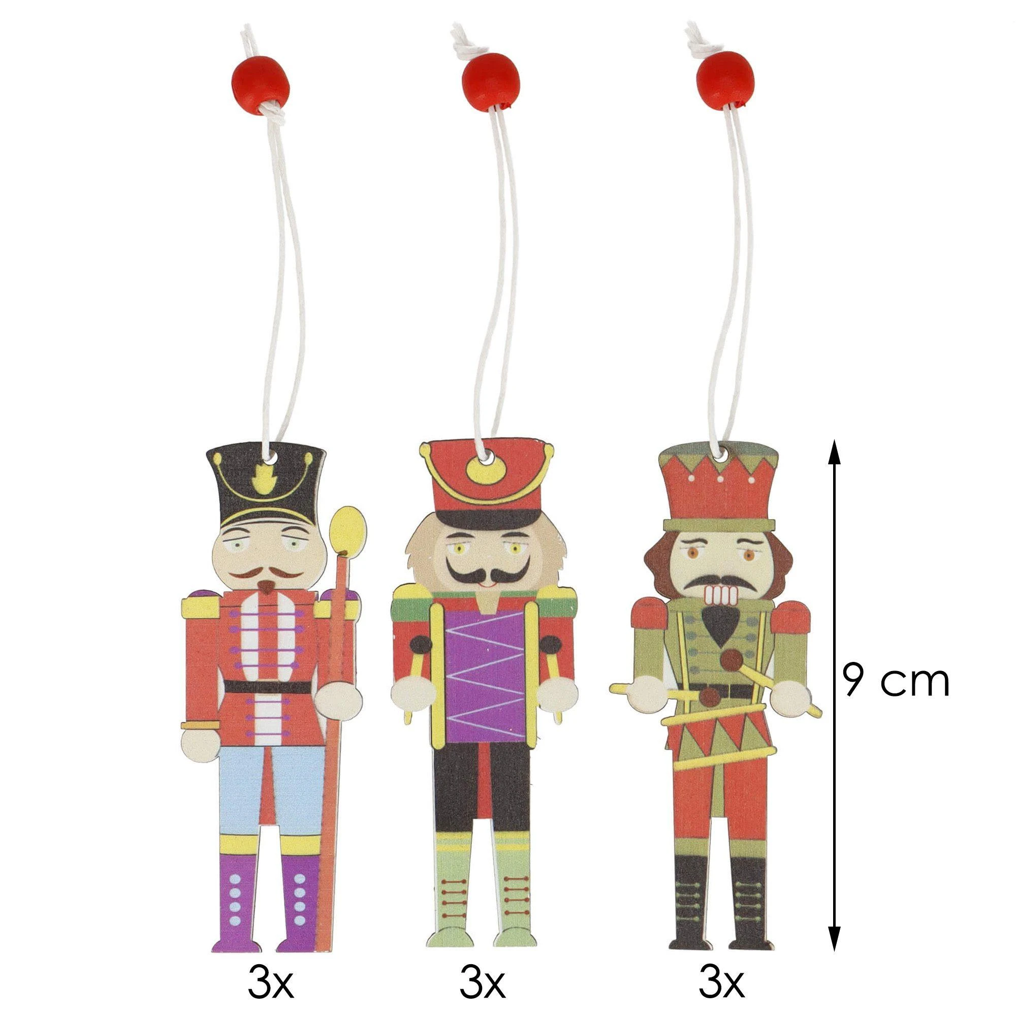 Kalėdinės dekoracijos Springos 8,9x3,1x0,2 cm