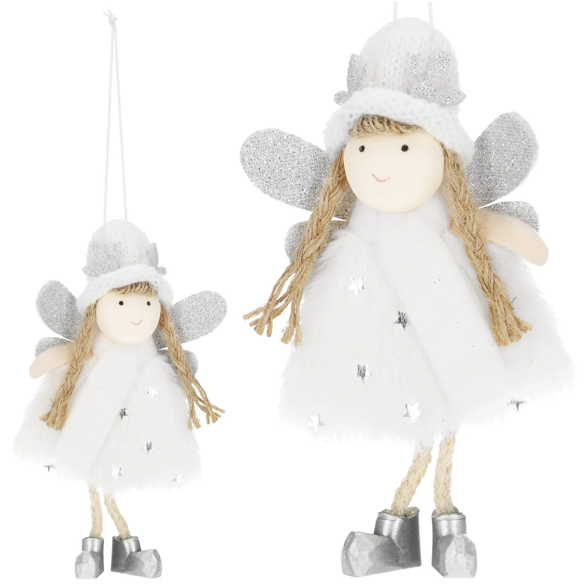 Kalėdinė puošmena Springos, angel, 14 cm