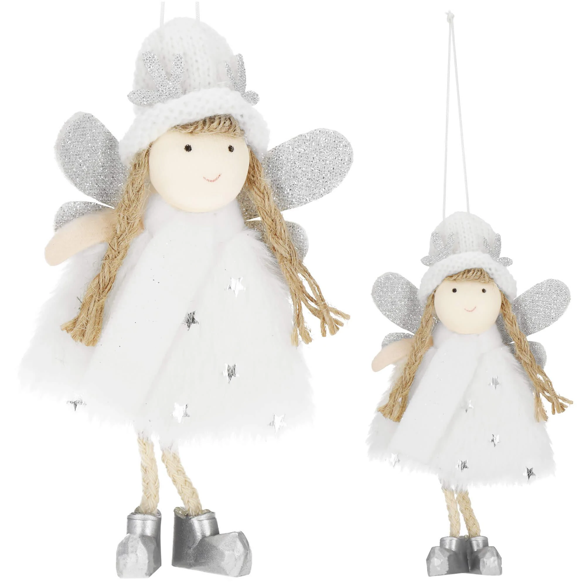 Kalėdinė puošmena Springos, angel, 14 cm