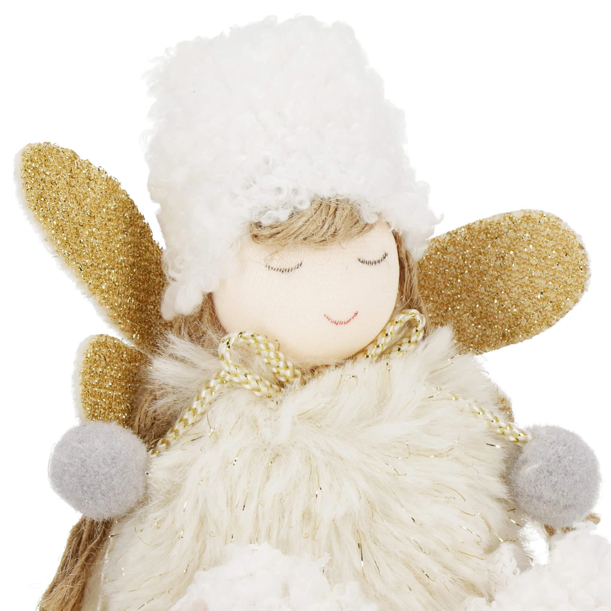 Dekoratyvinė lėlė angelas Springos, 24 cm