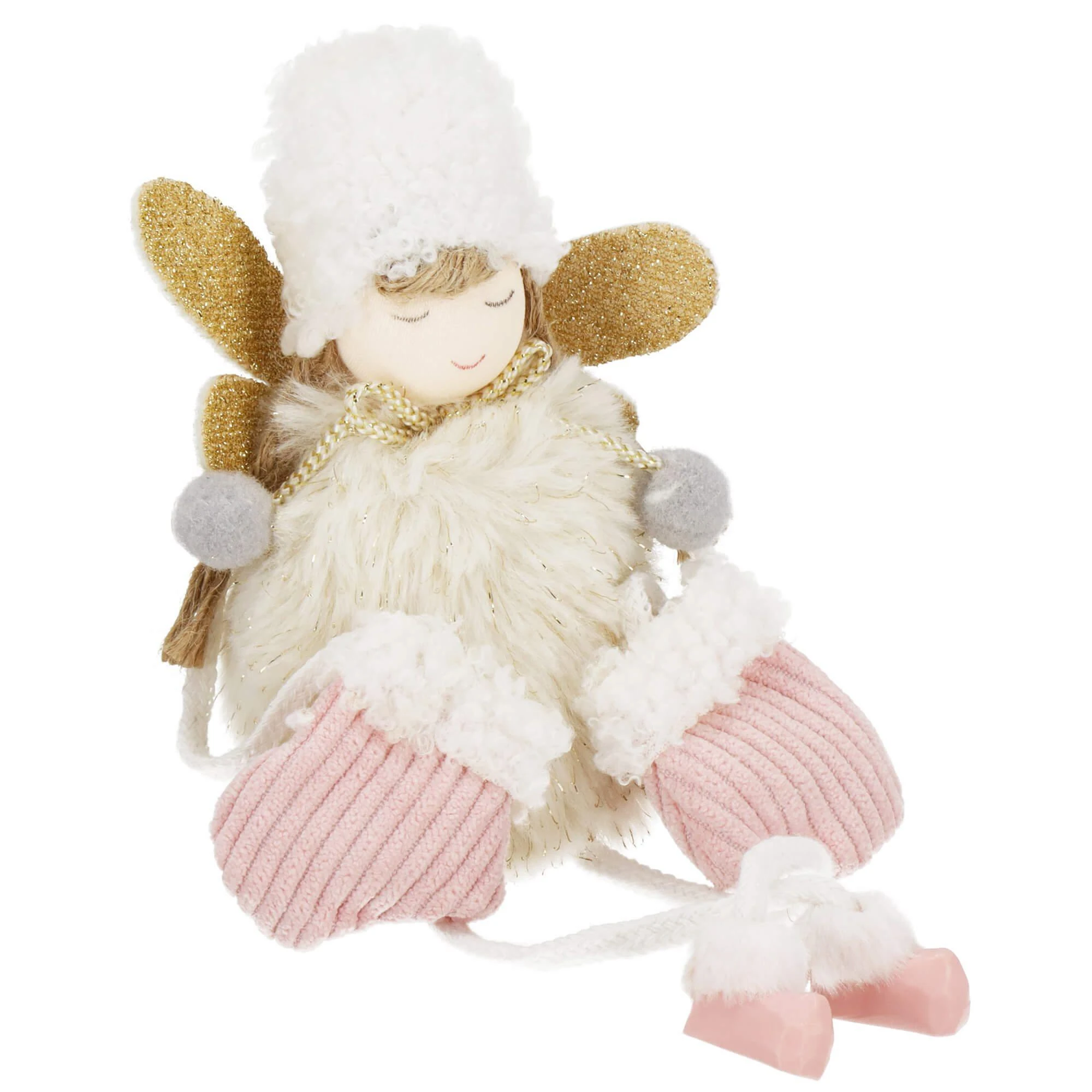 Dekoratyvinė lėlė angelas Springos, 24 cm