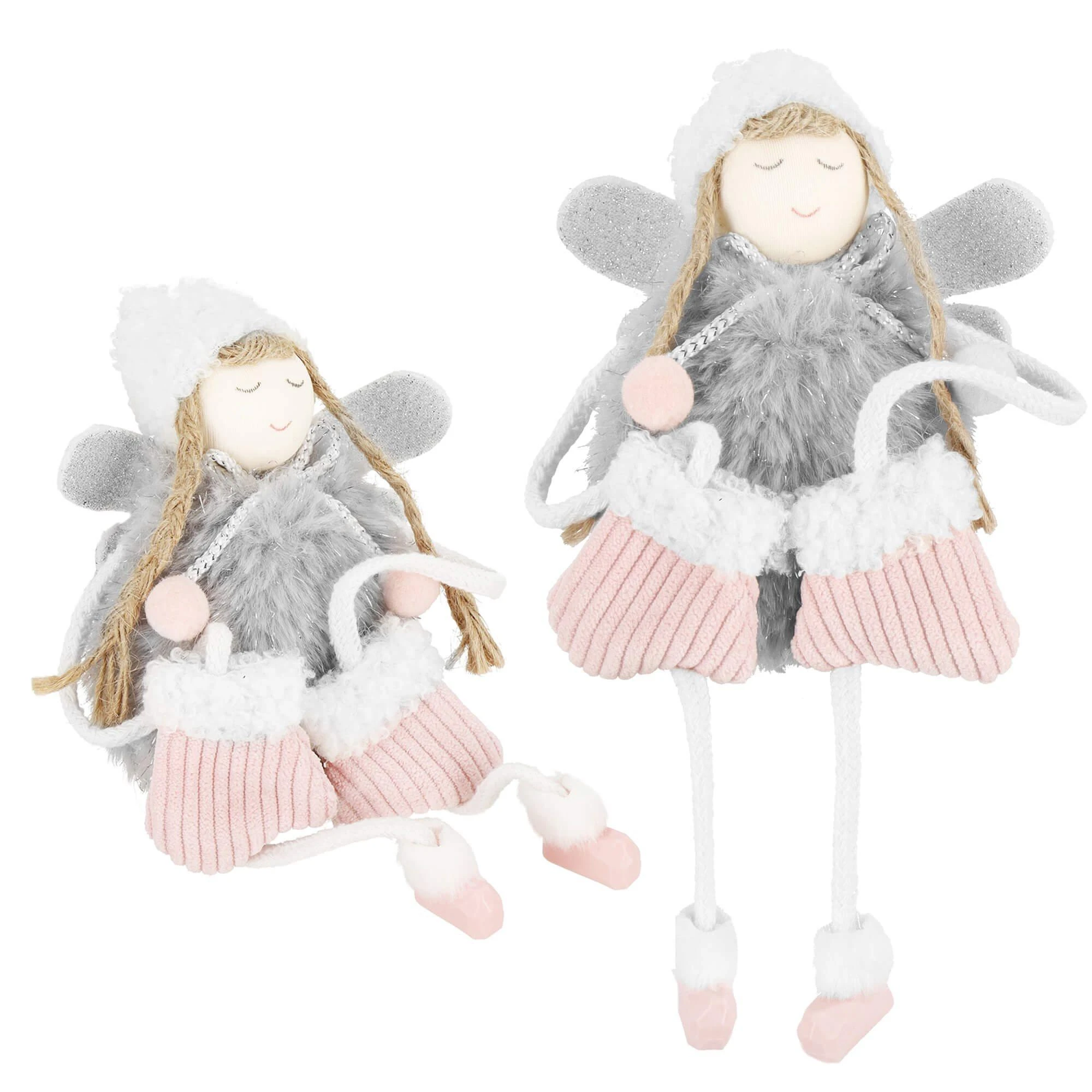 Kalėdinė puošmena angelas Springos 23x10x3,5 cm
