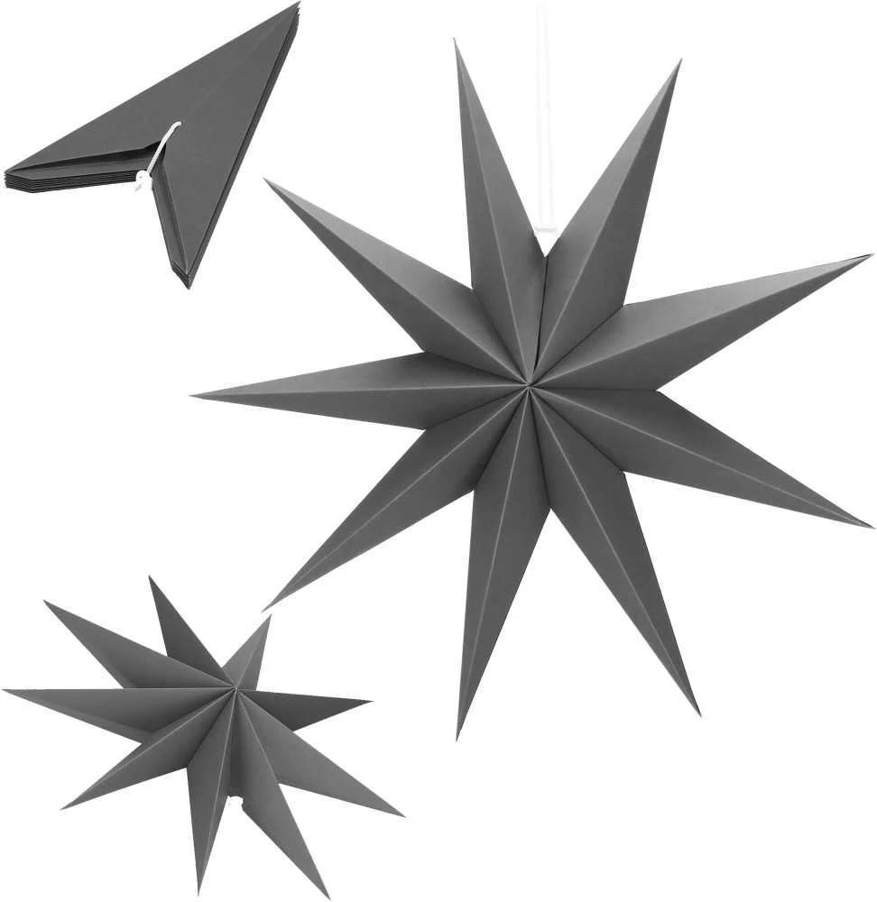 Dekoratyvinė popierinė žvaigždė Springos, 60 cm