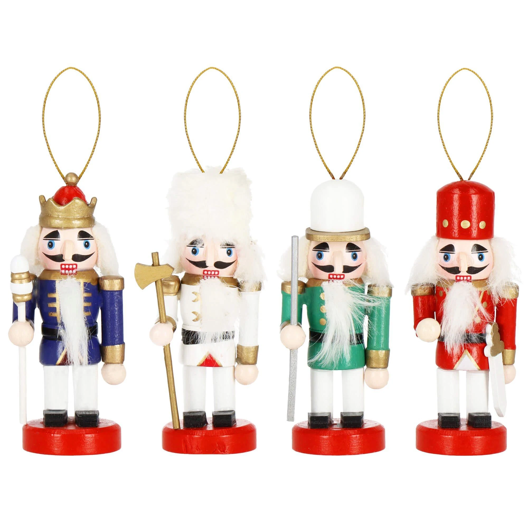 Springos CA1110 KALĖDINĖS SPRIEGTUKĖS ORRANMENTAS 10 CM 4 Vnt.