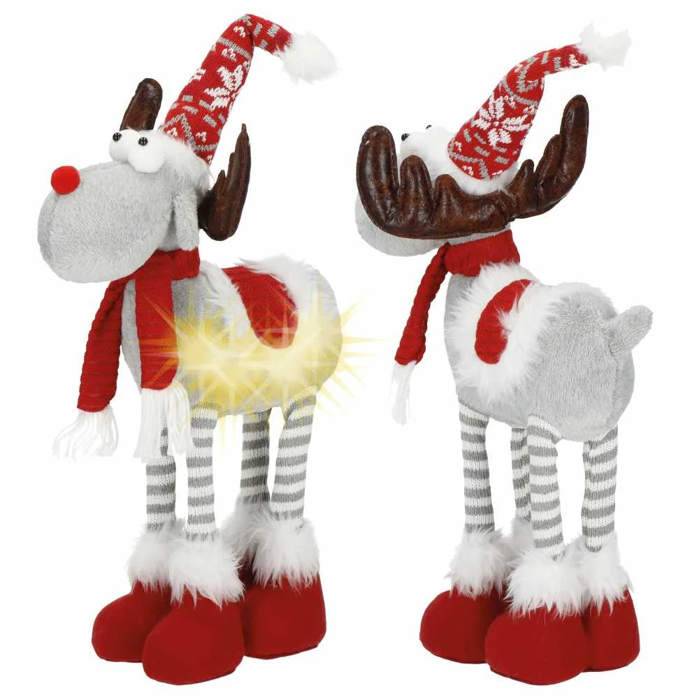 Kalėdinė puošmena elnias Springos 61 cm