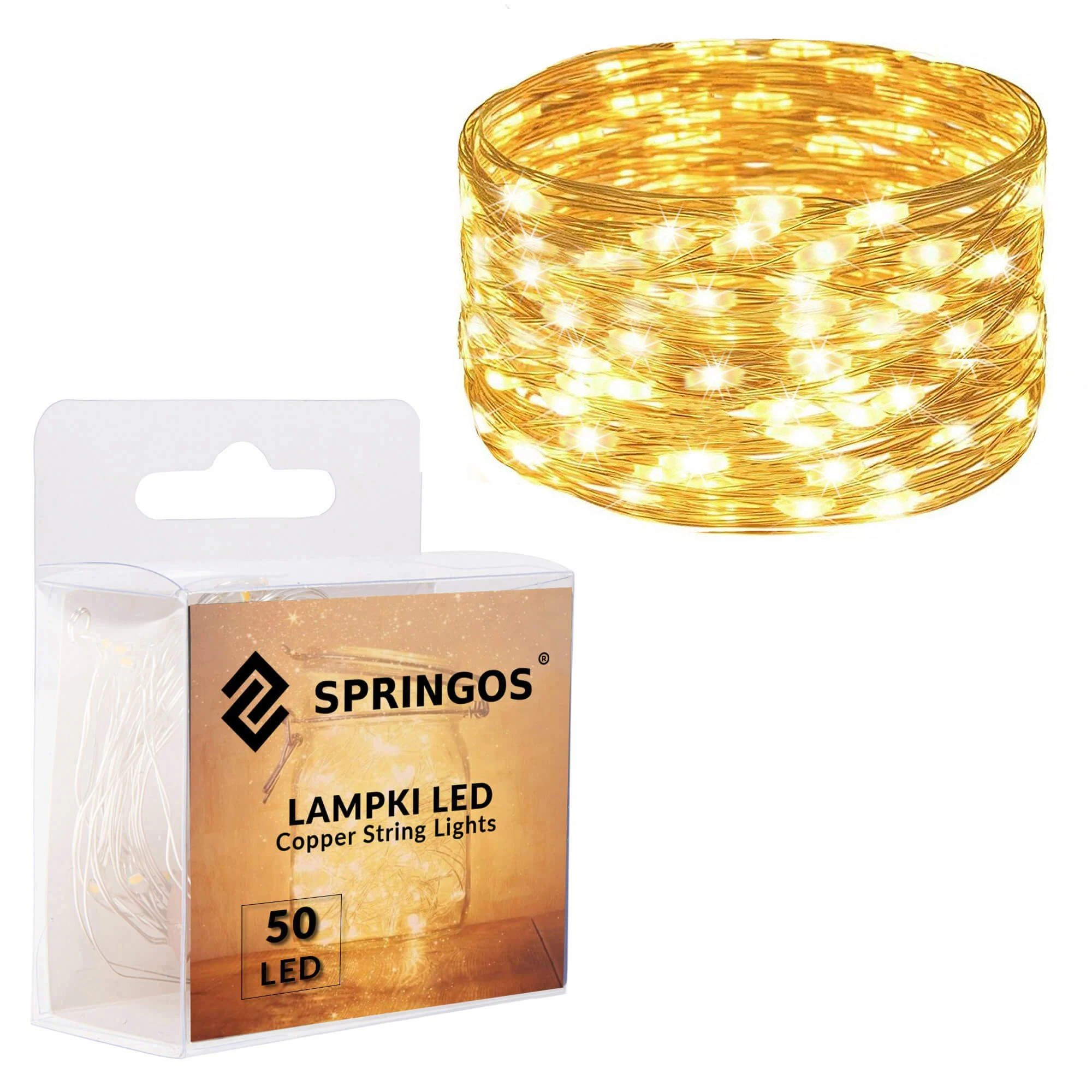 Kalėdinės girliandos Springos CL0014, 50 LED, 4,9 m