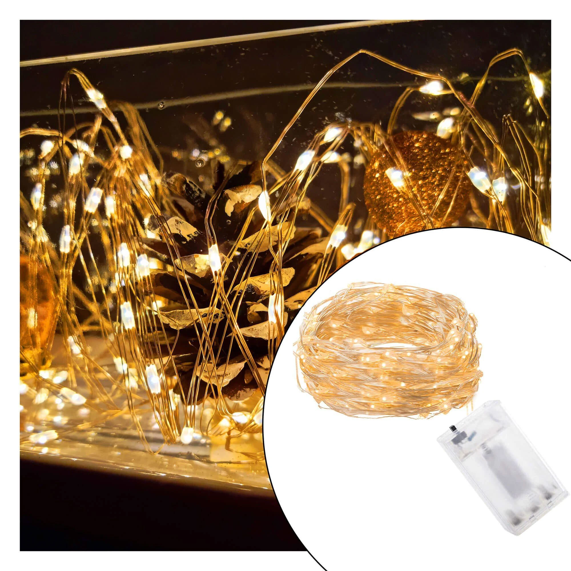 Kalėdinės girliandos Springos CL0014, 50 LED, 4,9 m