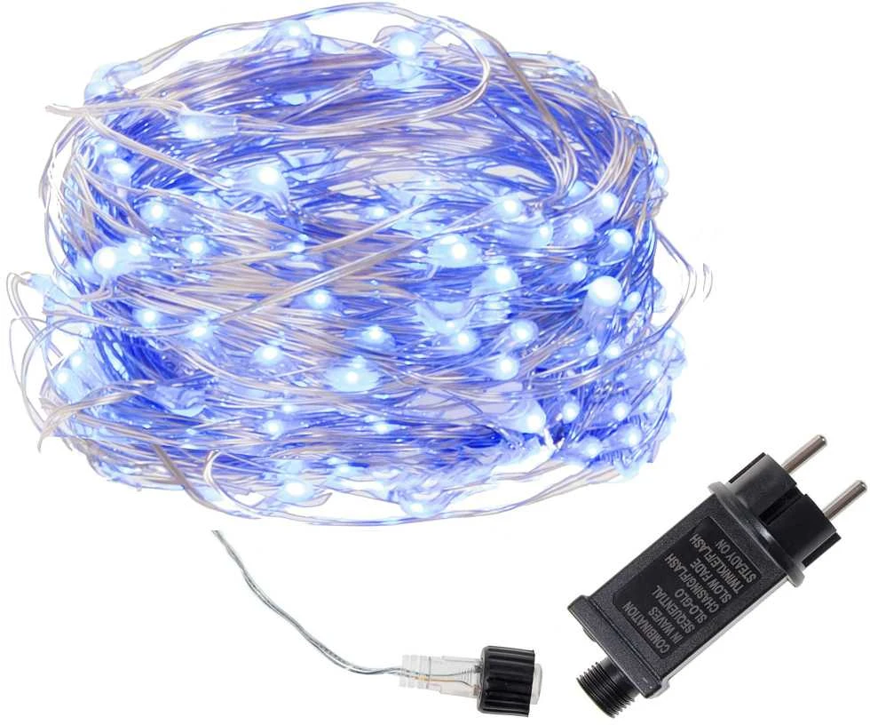 Kalėdinės lemputės Springos 10m, 100 LED, 8 funkcijos