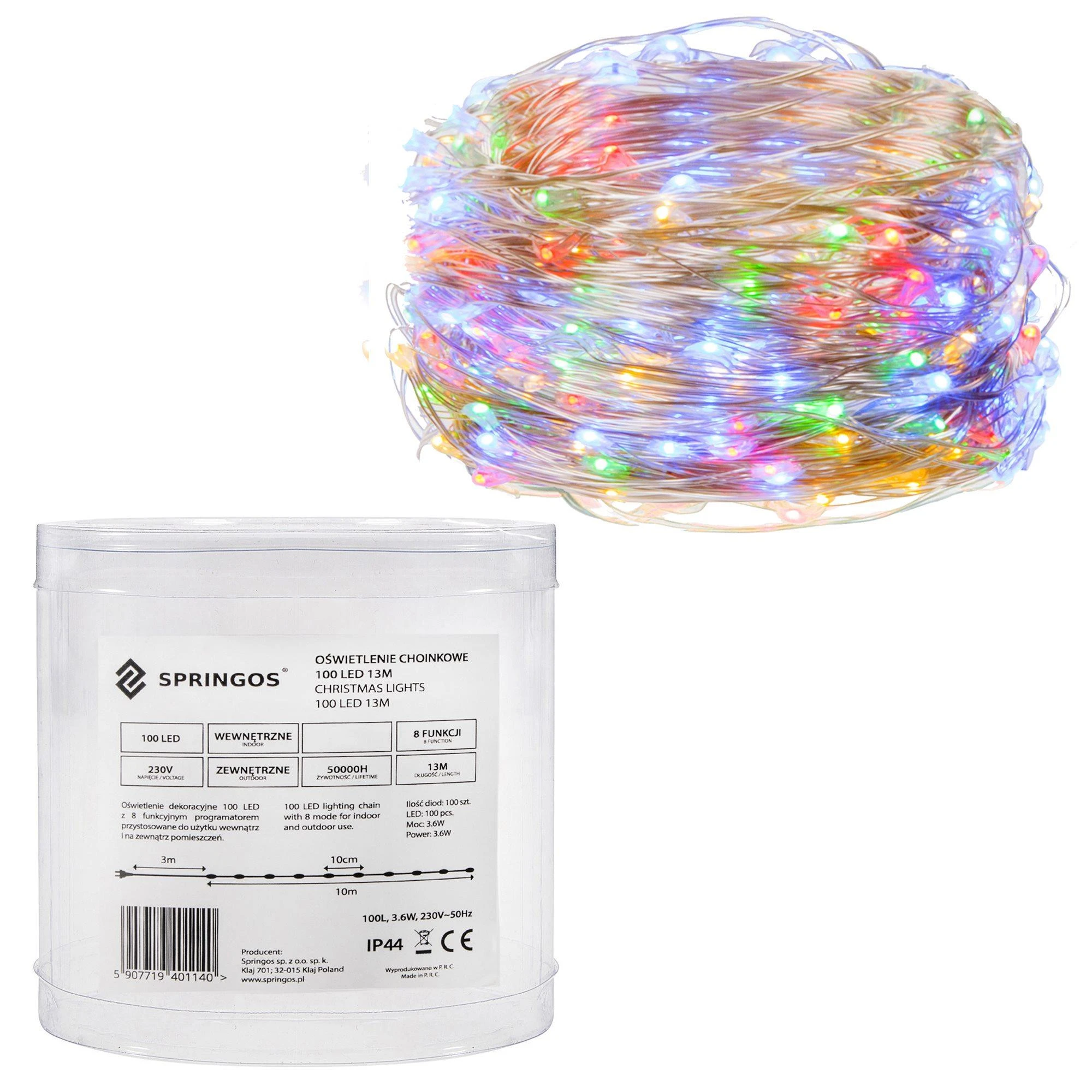 Kalėdinės lemputės Springos CL0085, 200 LED, 20 m