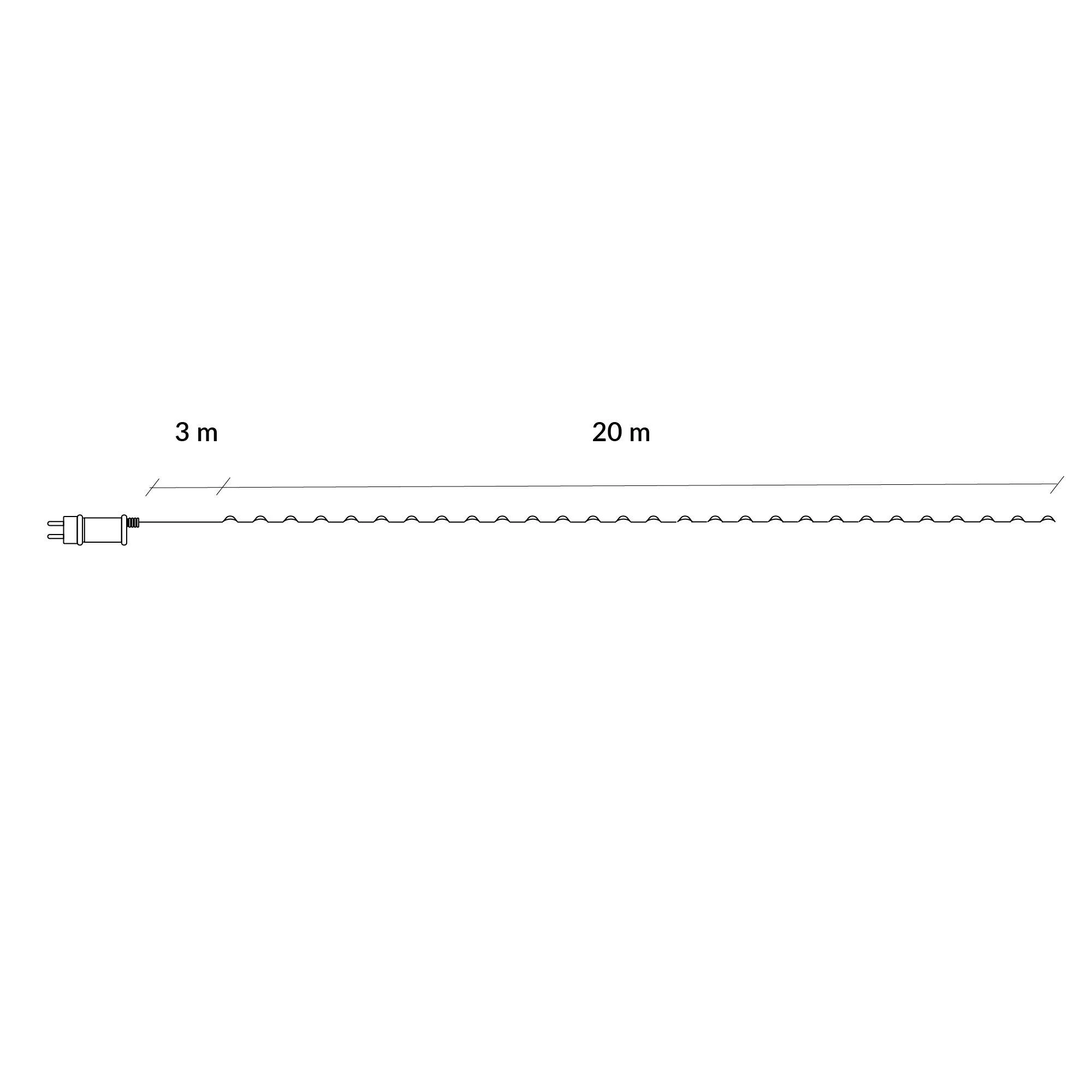 Kalėdinės lemputės Springos CL0085, 200 LED, 20 m