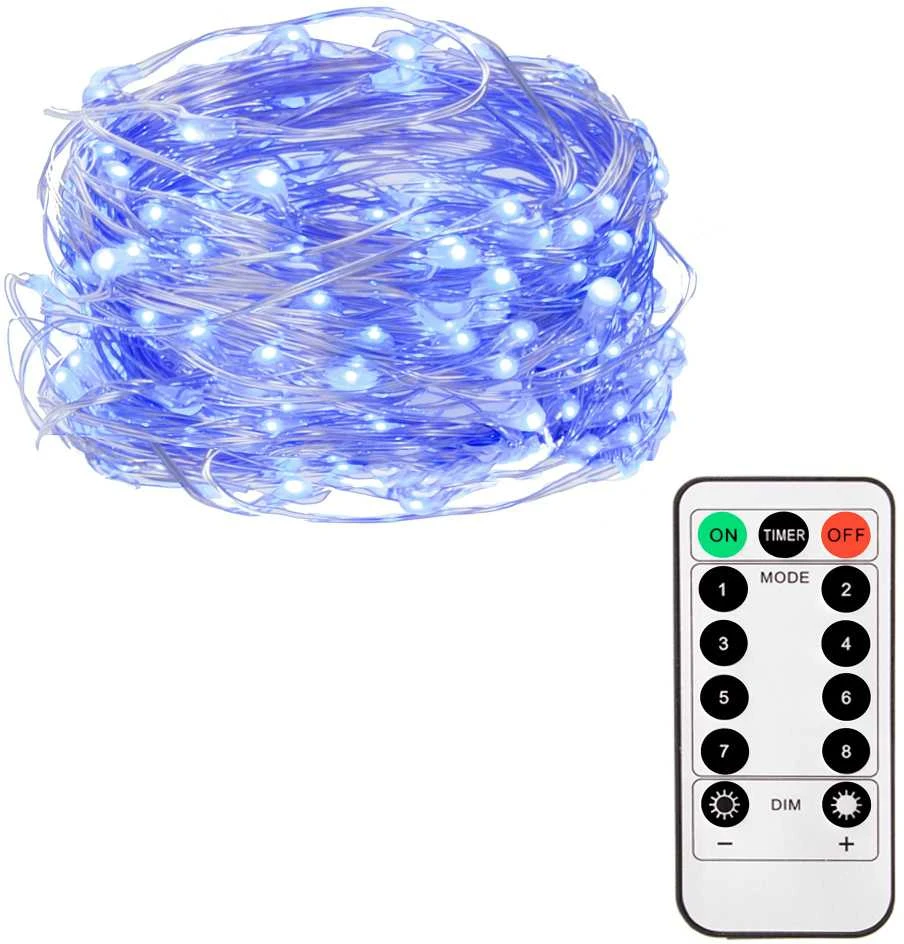 Kalėdų girlianda Springos CL0103 9,9 m, 100 LED, mėlyna