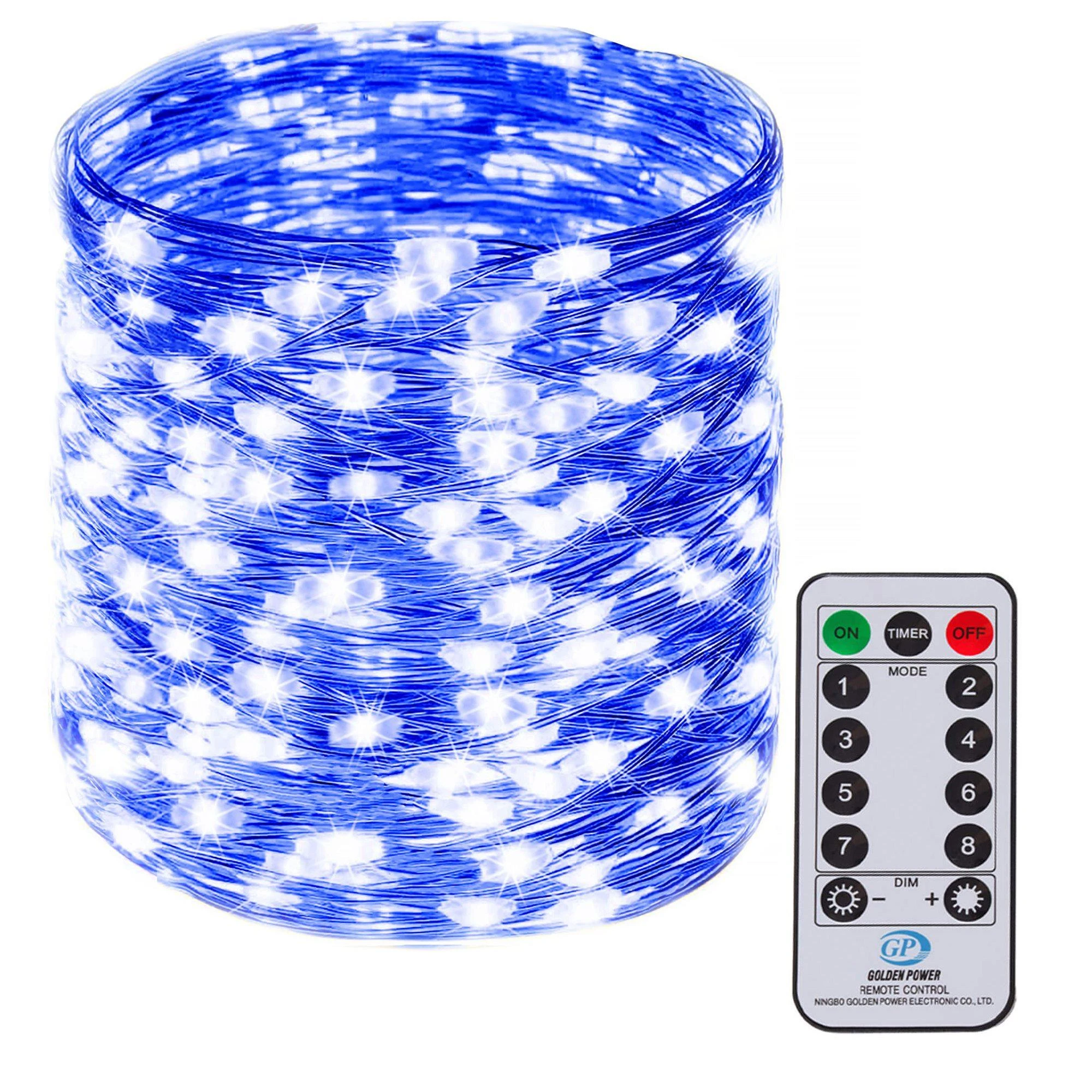 Kalėdų girlianda Springos CL0103 9,9 m, 100 LED, mėlyna