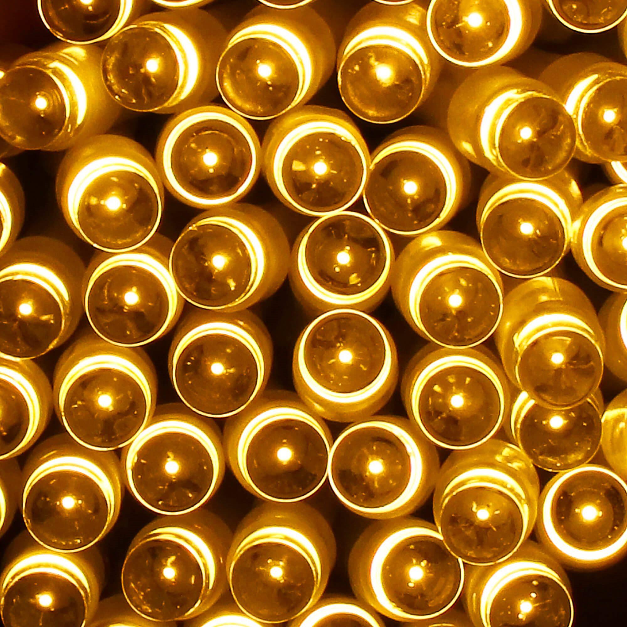 Šventinė girlianda Springos 120 LED, 9 m, šiltai balta, atspari vandeniui