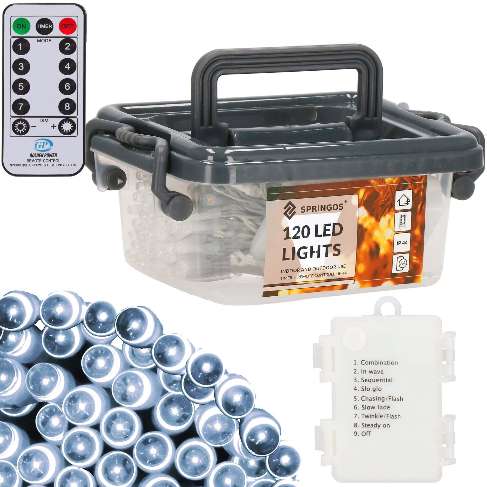 Kalėdinės lemputės Springos CL0172, 120 LED, 9 m