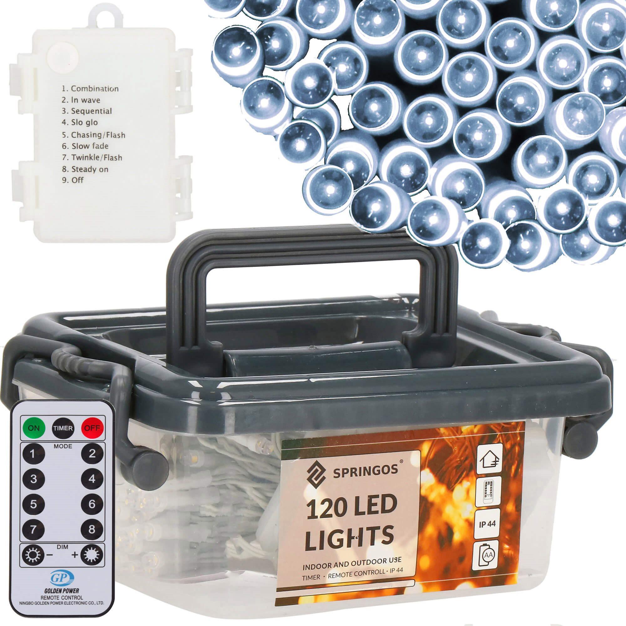 Kalėdinės lemputės Springos CL0172, 120 LED, 9 m