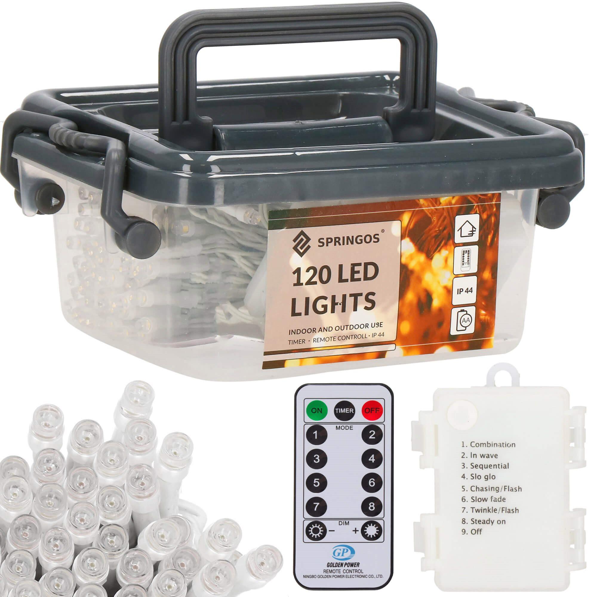 Kalėdinės lemputės Springos CL0172, 120 LED, 9 m