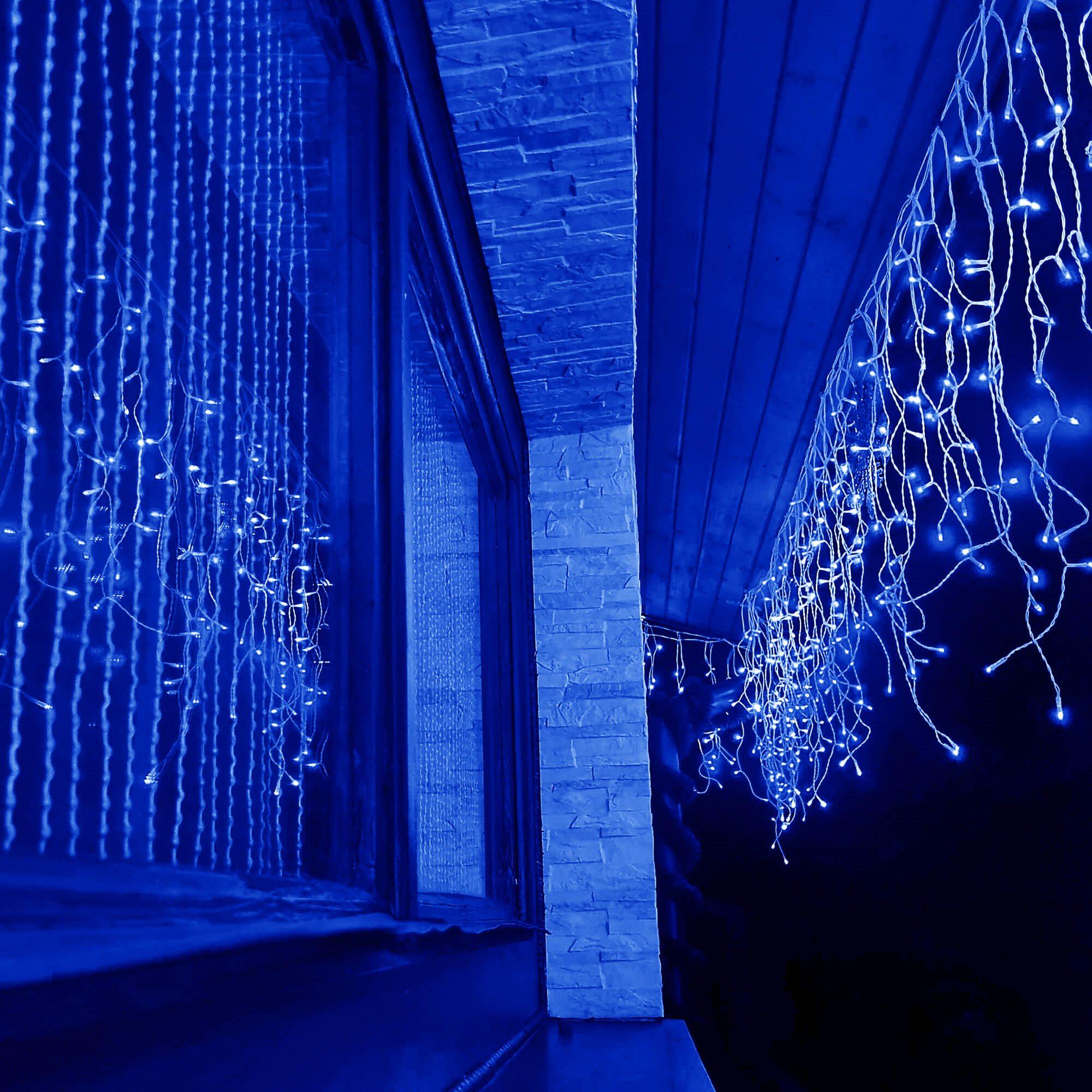 Šviesos užuolaida Springos CL0202, 200 LED, 8 m