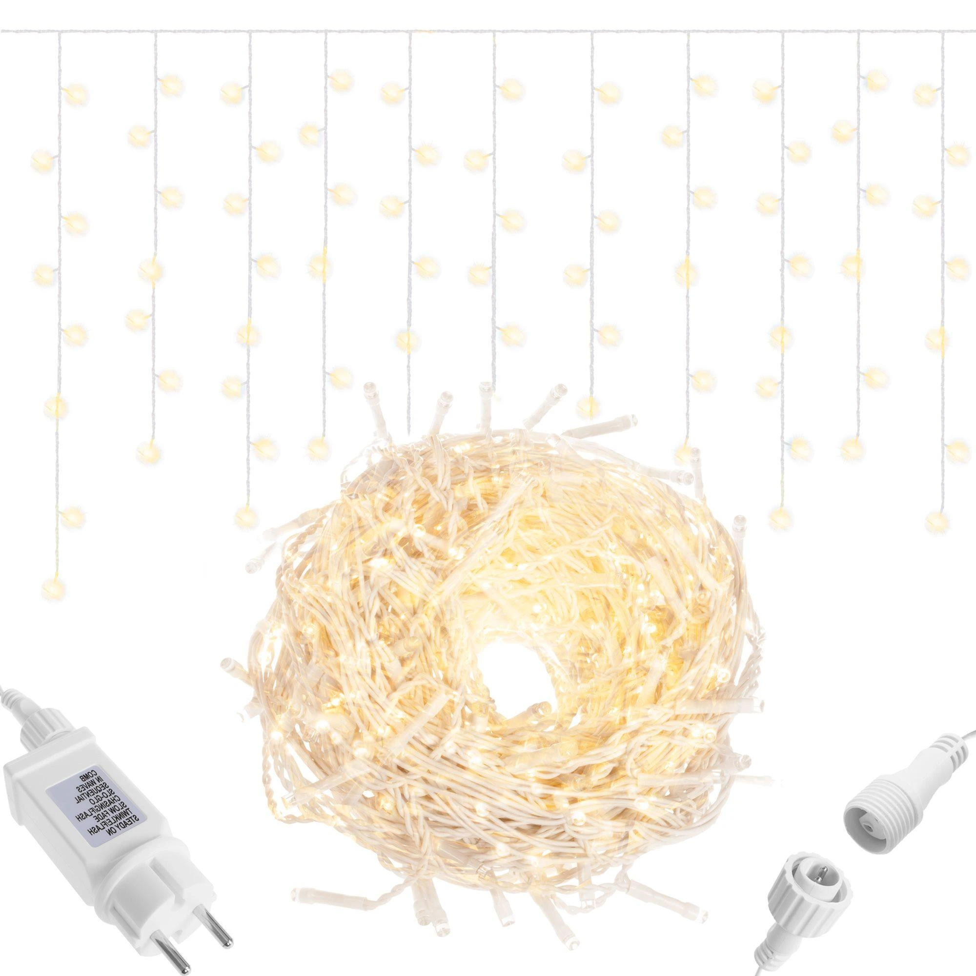Kalėdinė šviesos užuolaida Springos CL0301 300 LED