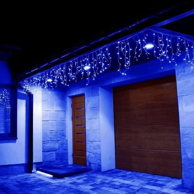 Springos Mėlyna LED girlianda varvekliai 300 LED