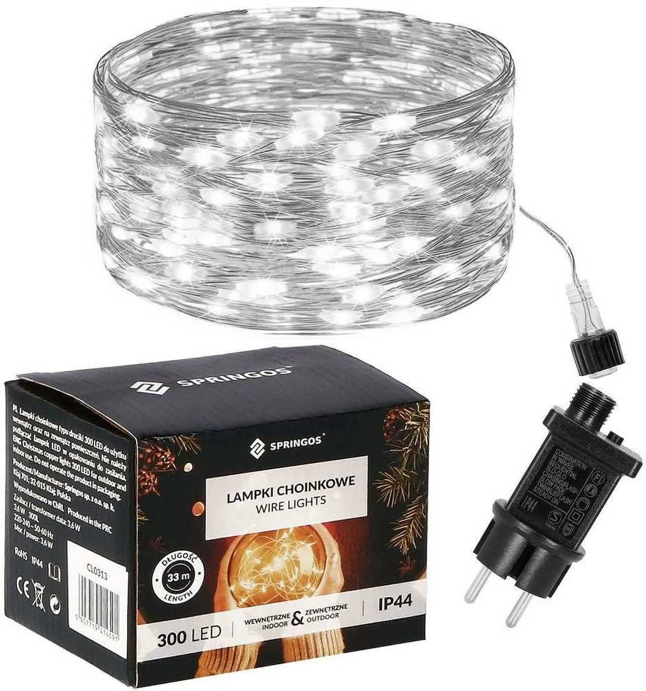 Kalėdinės lemputės Springos 300 LED, 30 m