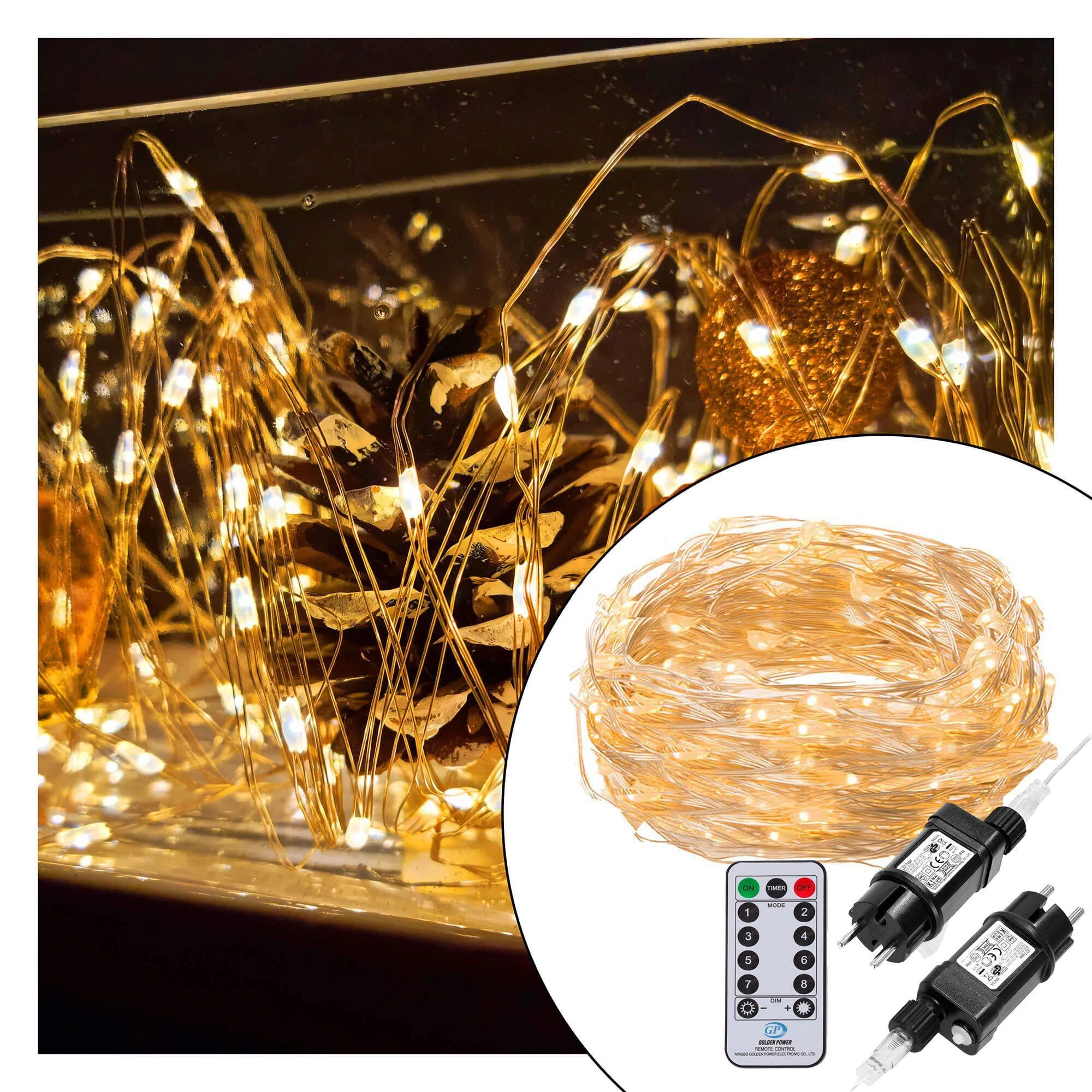Kalėdinės girliandos Springos CL0312 su 300 LED lemputėmis