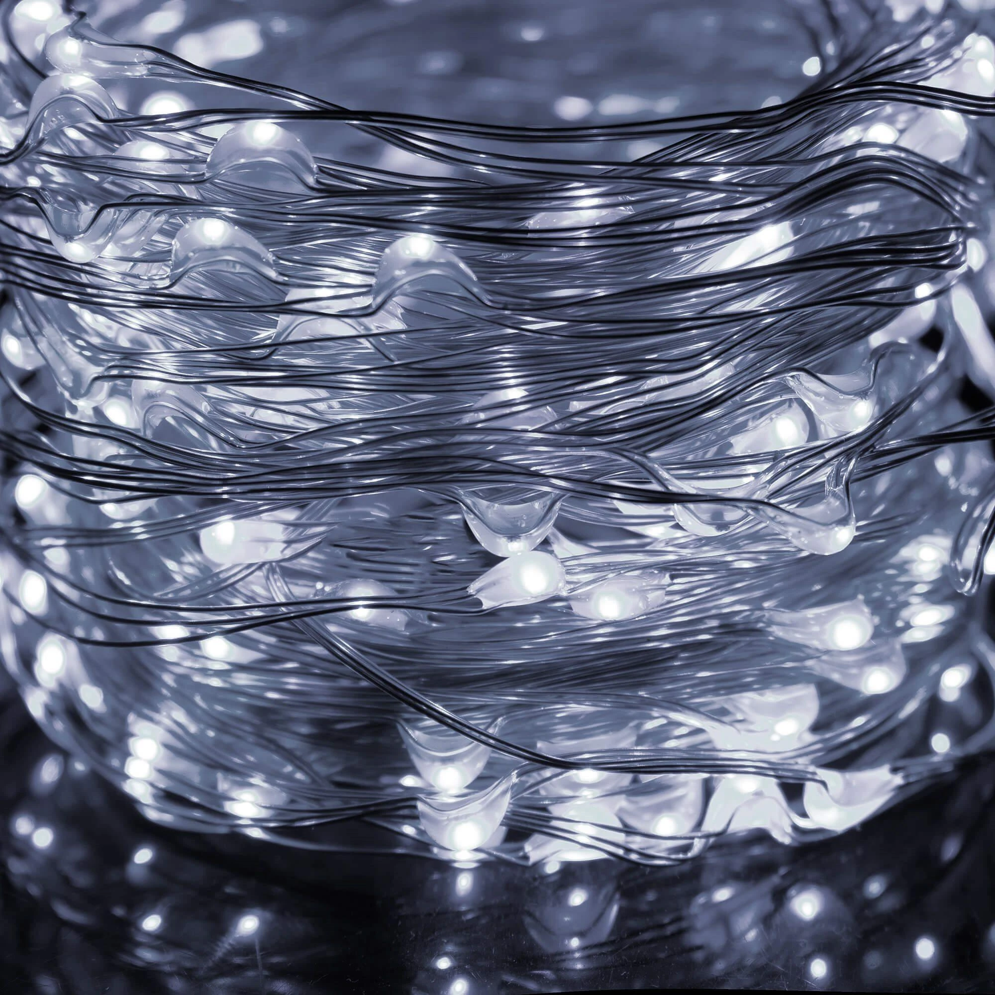 Kalėdinės lemputės Springos CL0313, 300 LED, 30 m, šaltai balta
