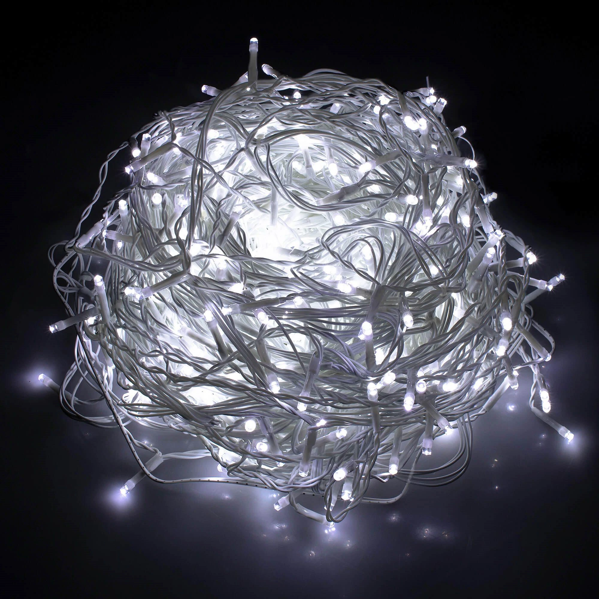 Springos Šventinė LED girlianda su blykstės efektu, 12 m, 300 LED