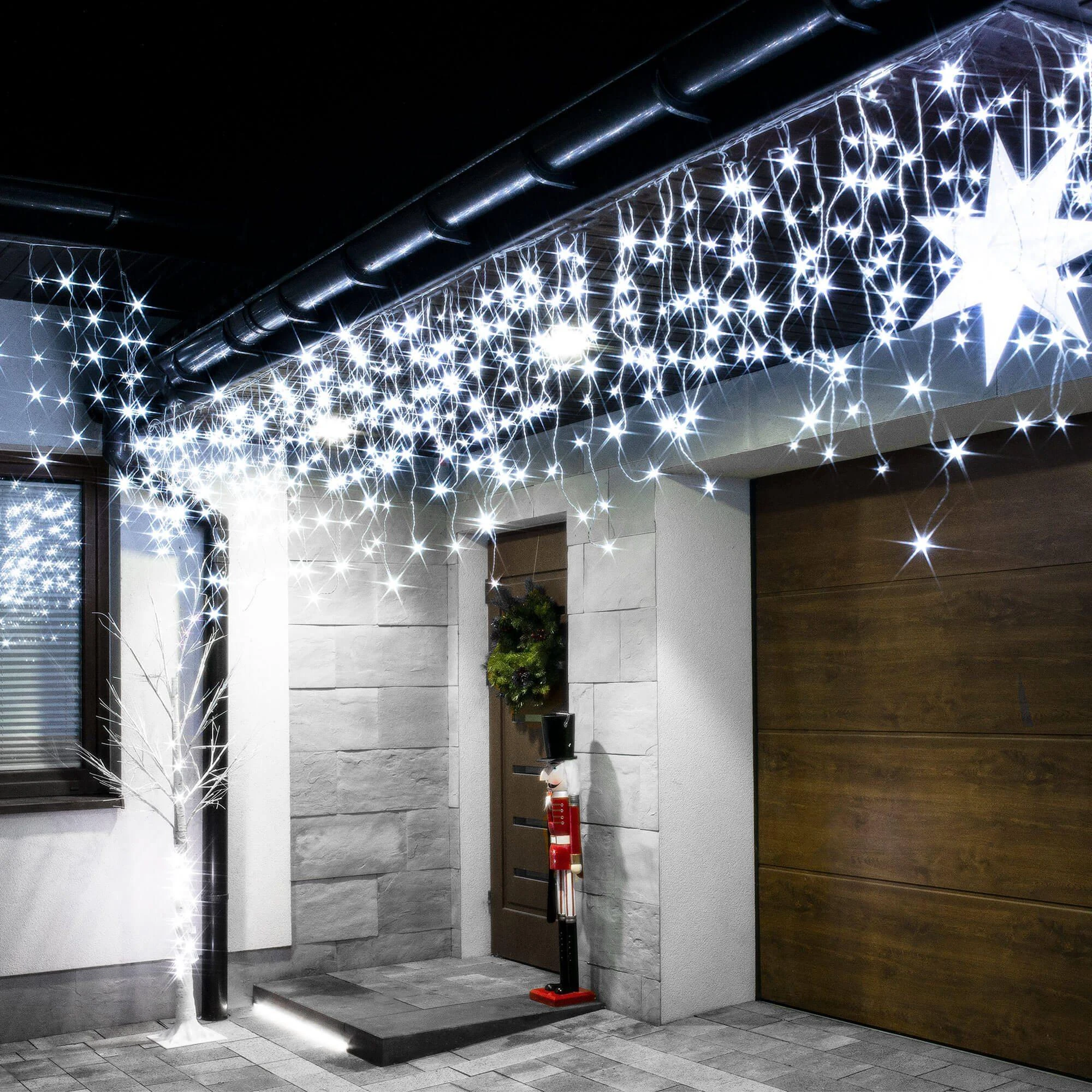 Springos Šventinė LED girlianda su blykstės efektu, 12 m, 300 LED
