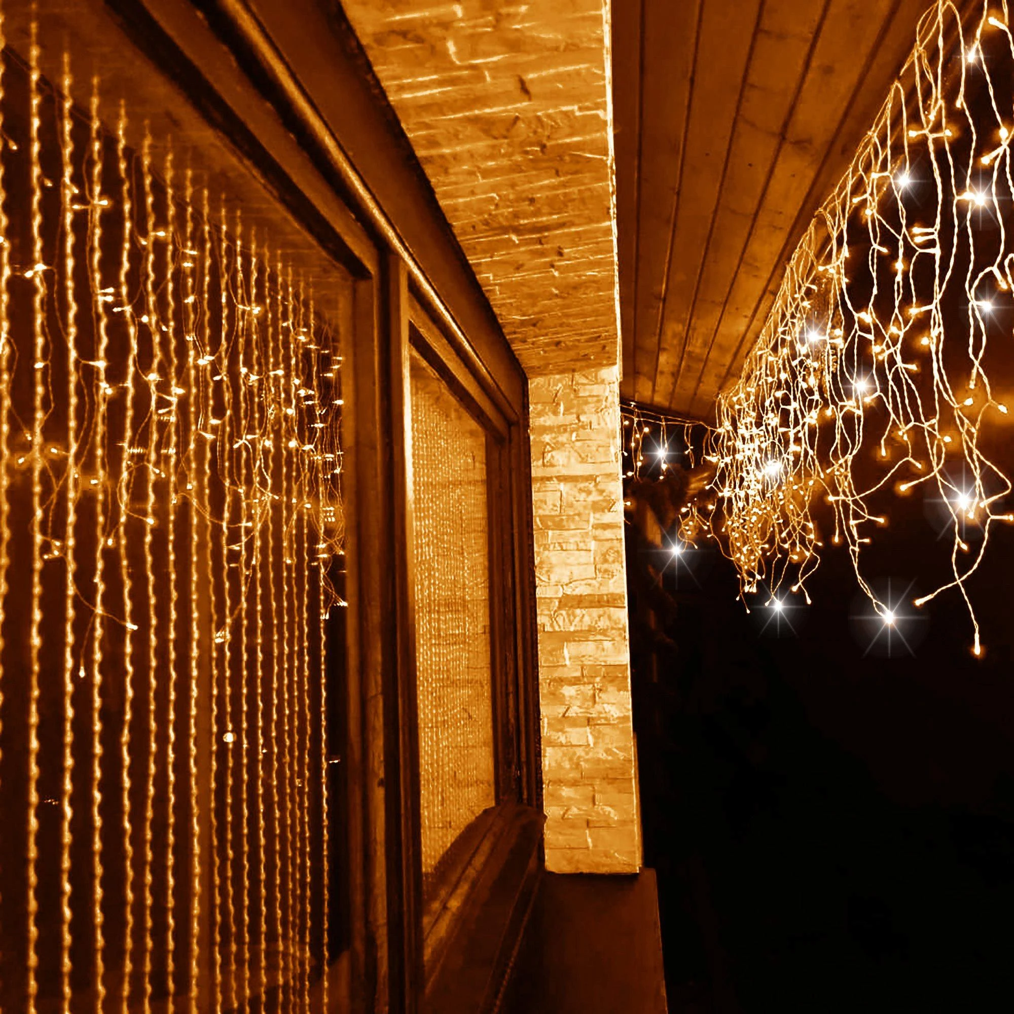 Springos LED girlianda varvekliai ICINIC 300 LED, IP44 klasė