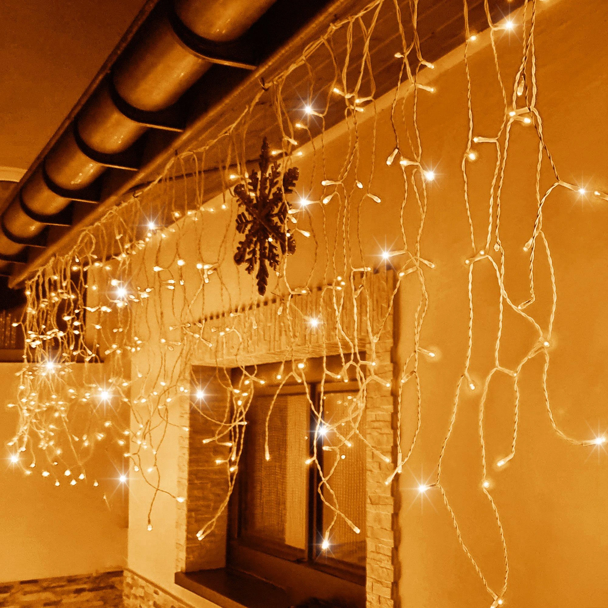 Springos LED girlianda varvekliai ICINIC 300 LED, IP44 klasė