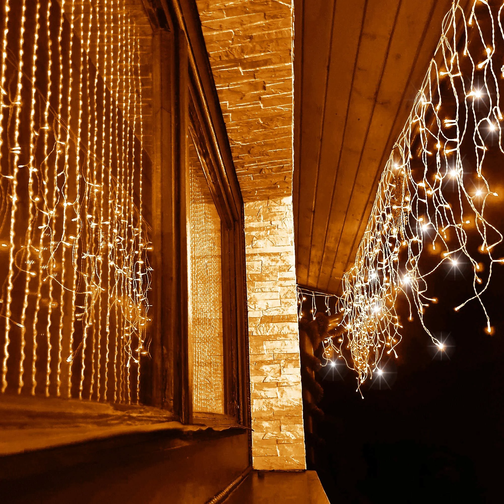 Springos LED girlianda varvekliai ICINIC 300 LED, IP44 klasė