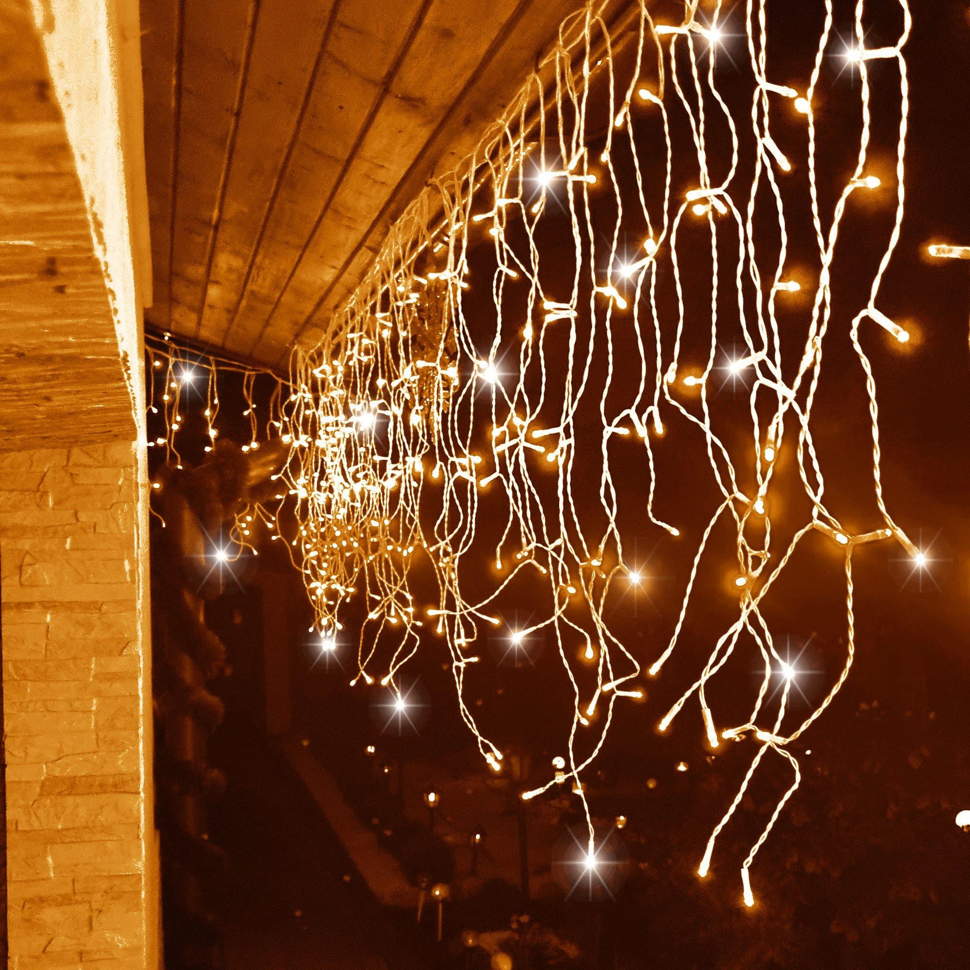 Springos LED girlianda varvekliai ICINIC 300 LED, IP44 klasė