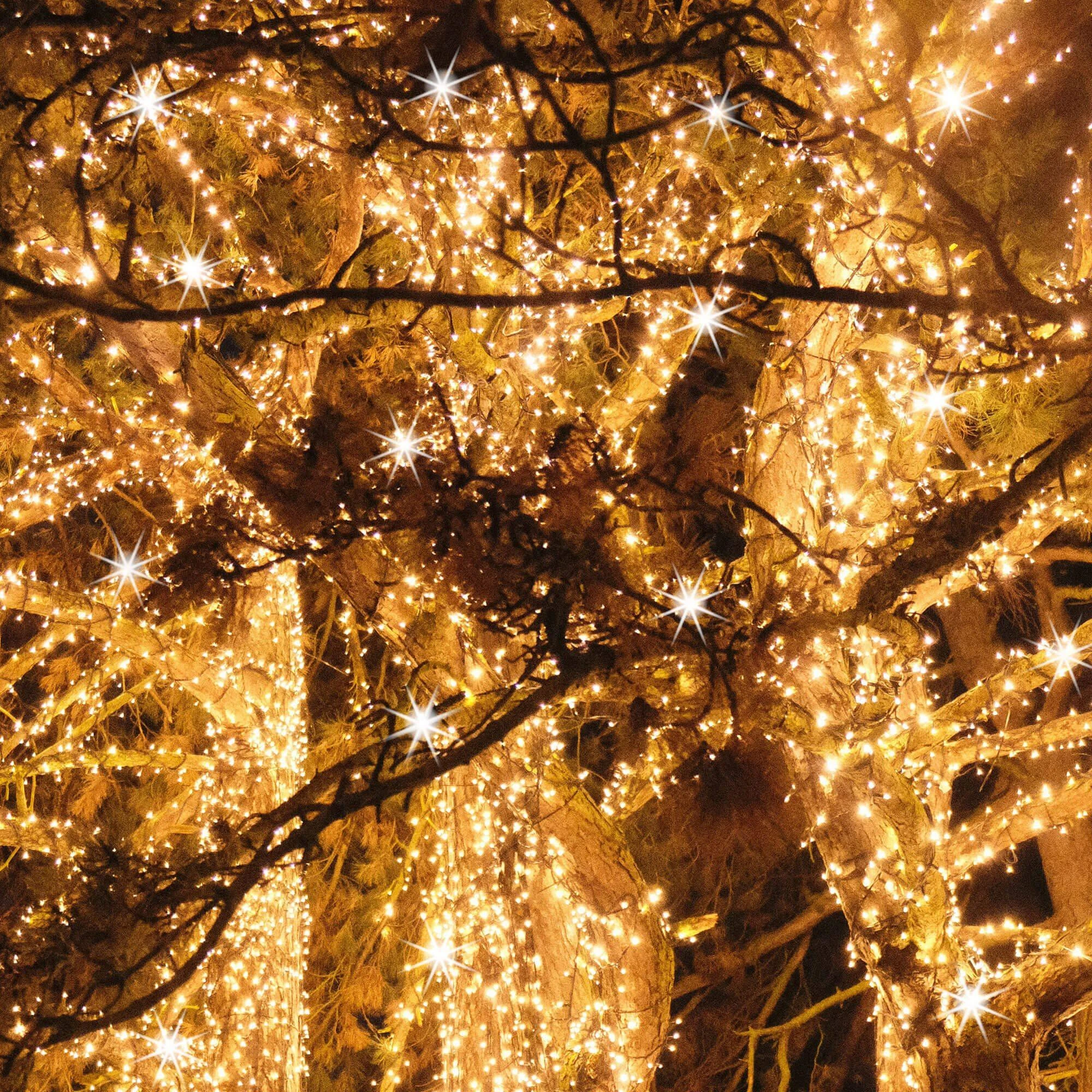 Springos kalėdinės girliandos 300 LED, 25,5 m