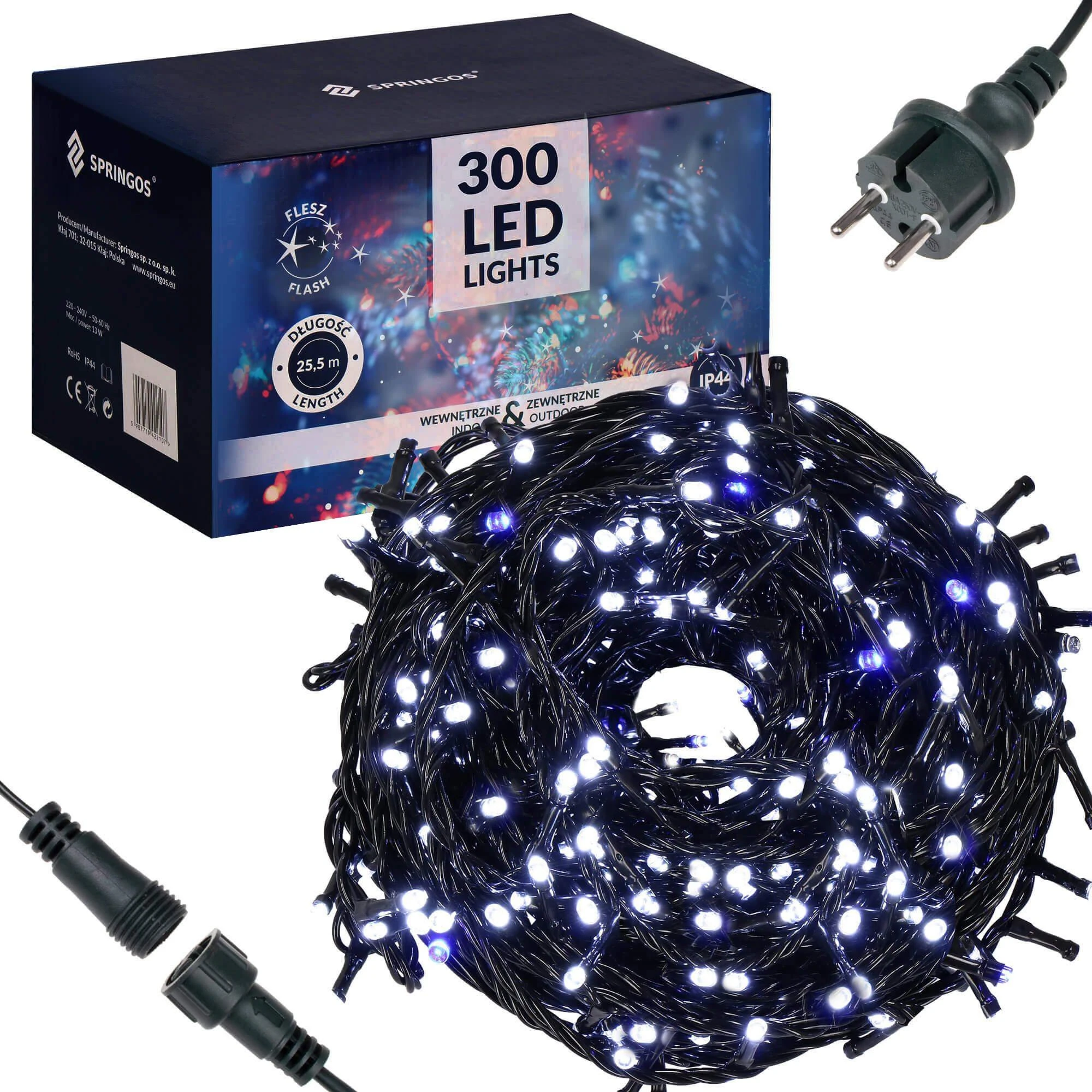 Kalėdinės lemputės Springos 300 LED 19,5 m