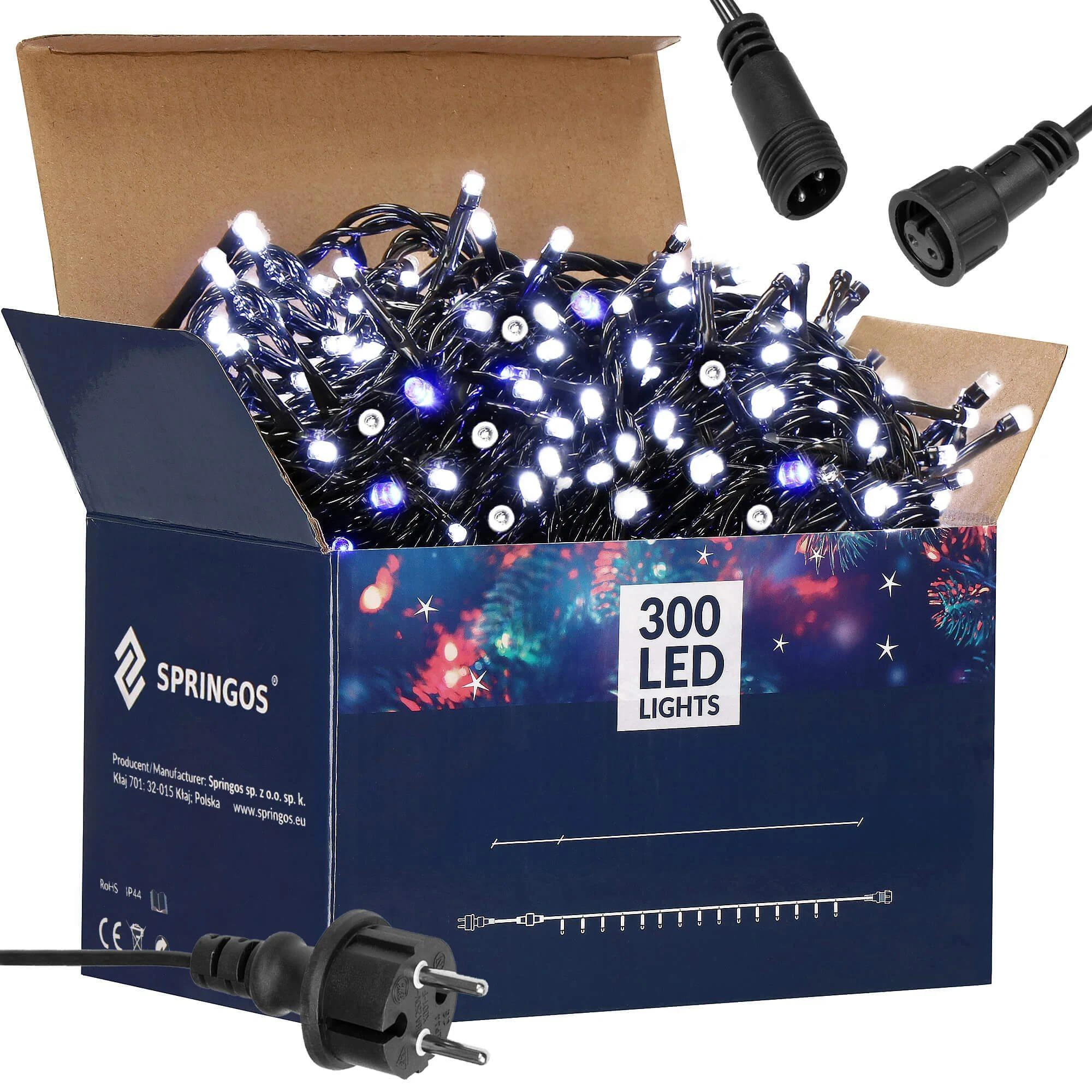 Kalėdinės lemputės Springos 300 LED 19,5 m