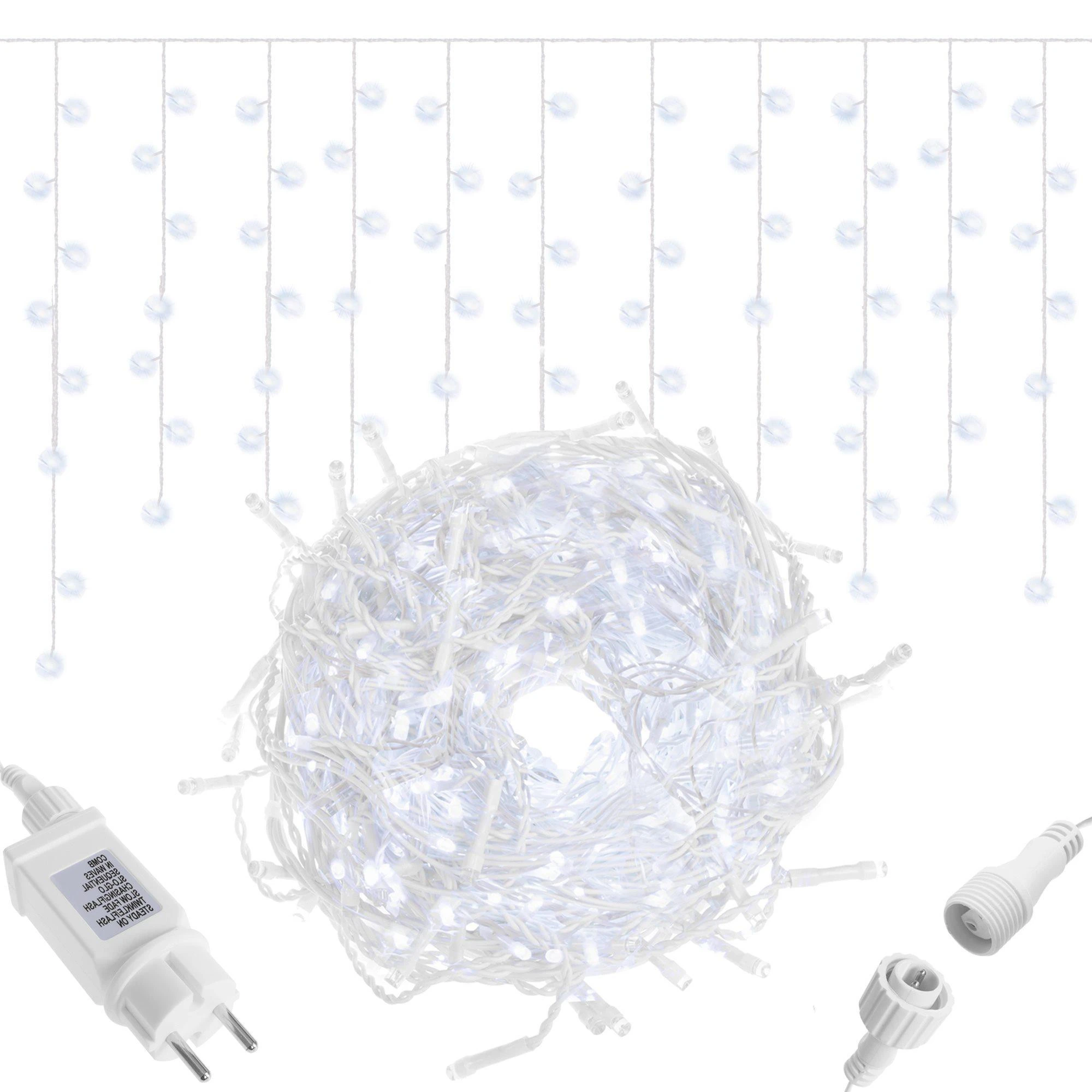 Kalėdinės lemputės Springos 500 LED su 8 funkcijomis