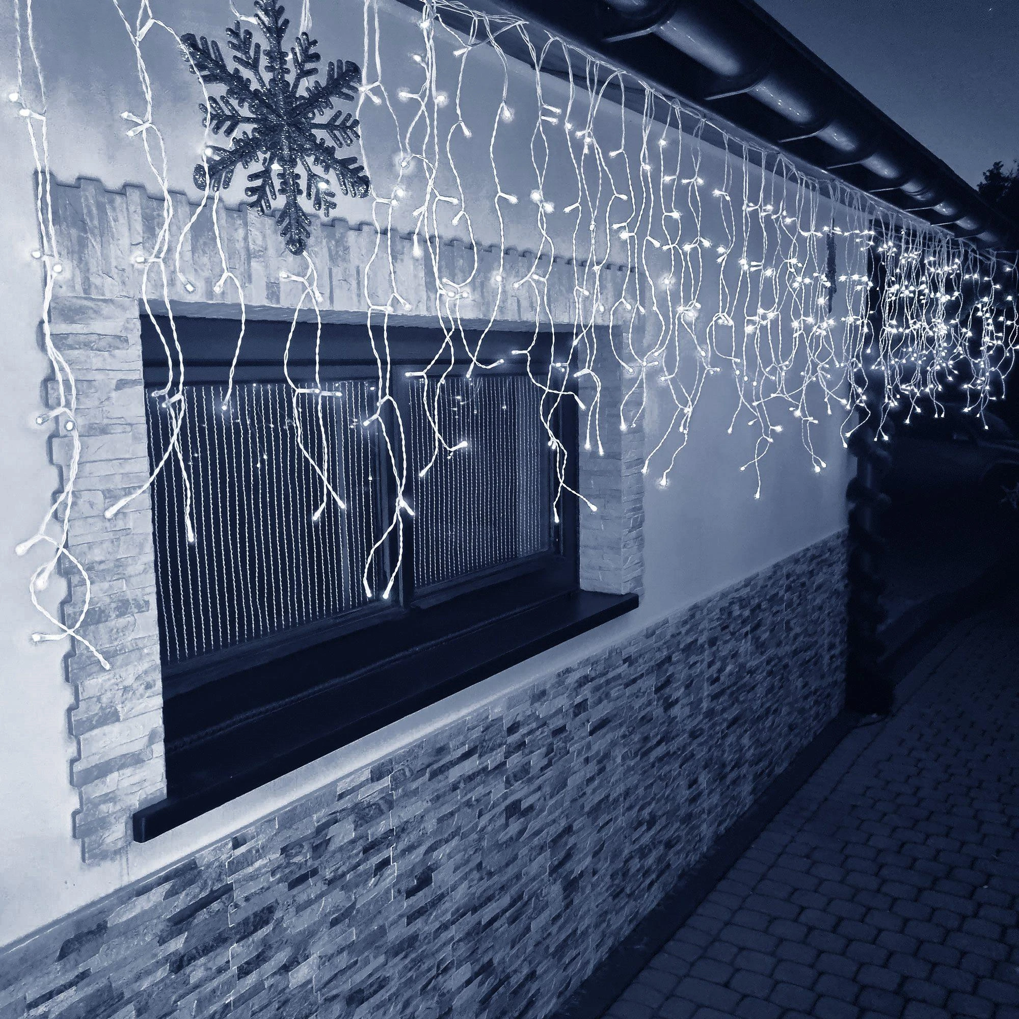 Kalėdinės lemputės Springos 500 LED su 8 funkcijomis