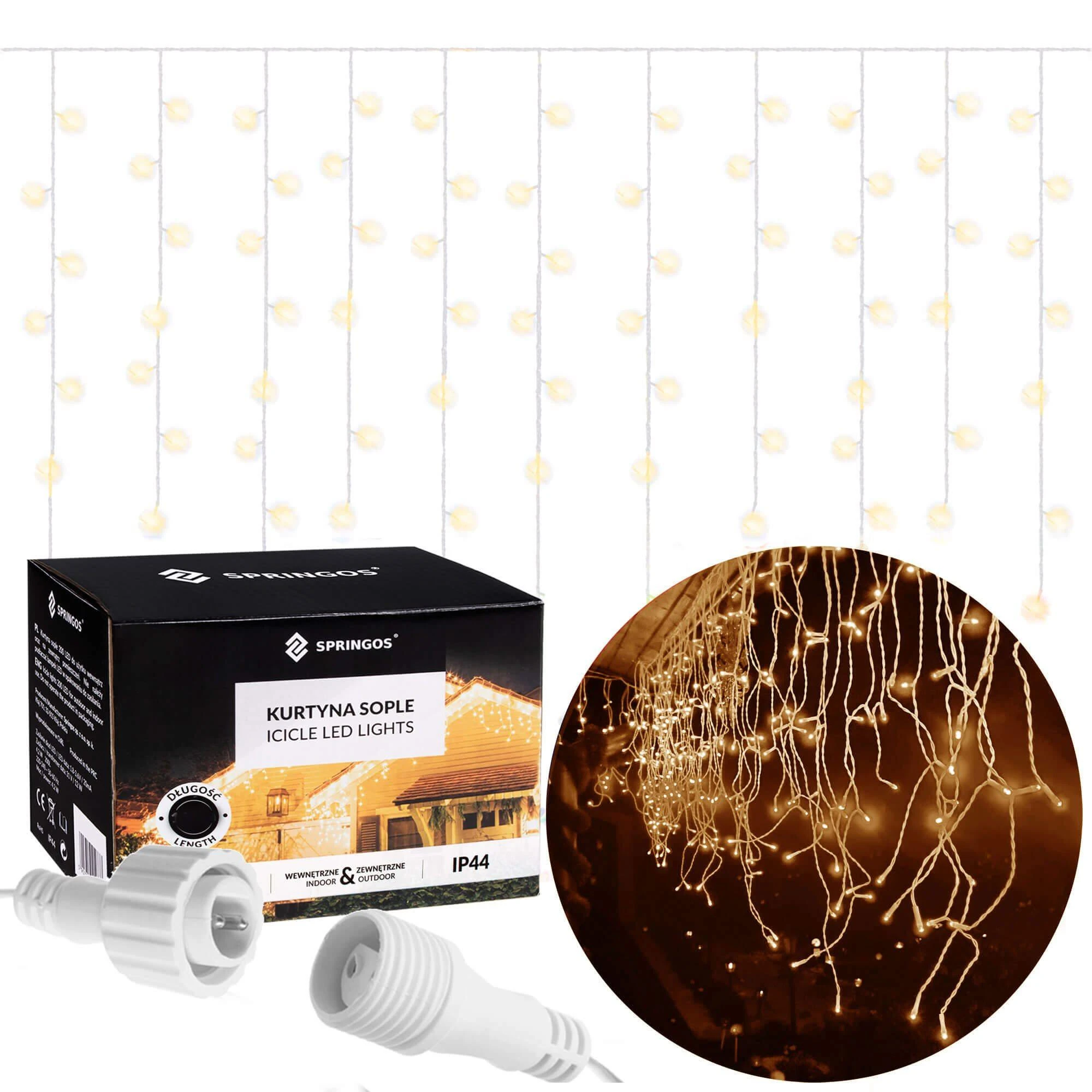Springos Varveklio girlianda 500 LED