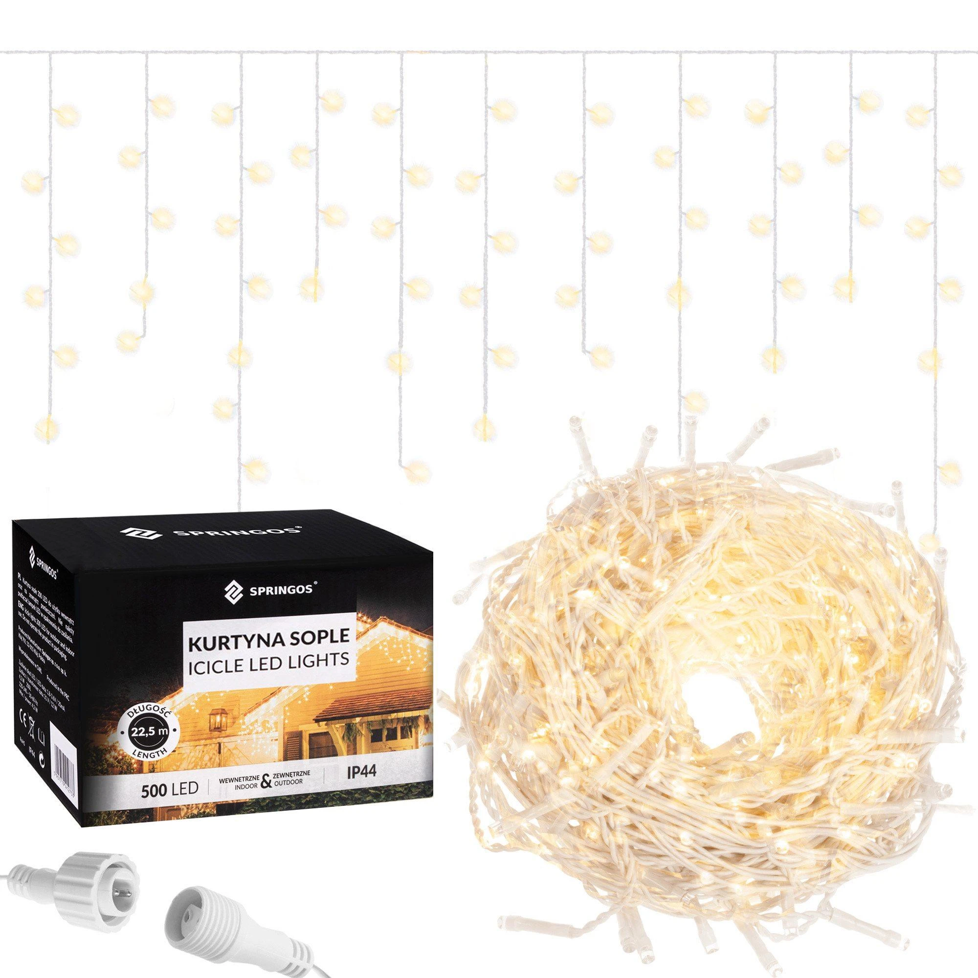 Springos Varveklio girlianda 500 LED