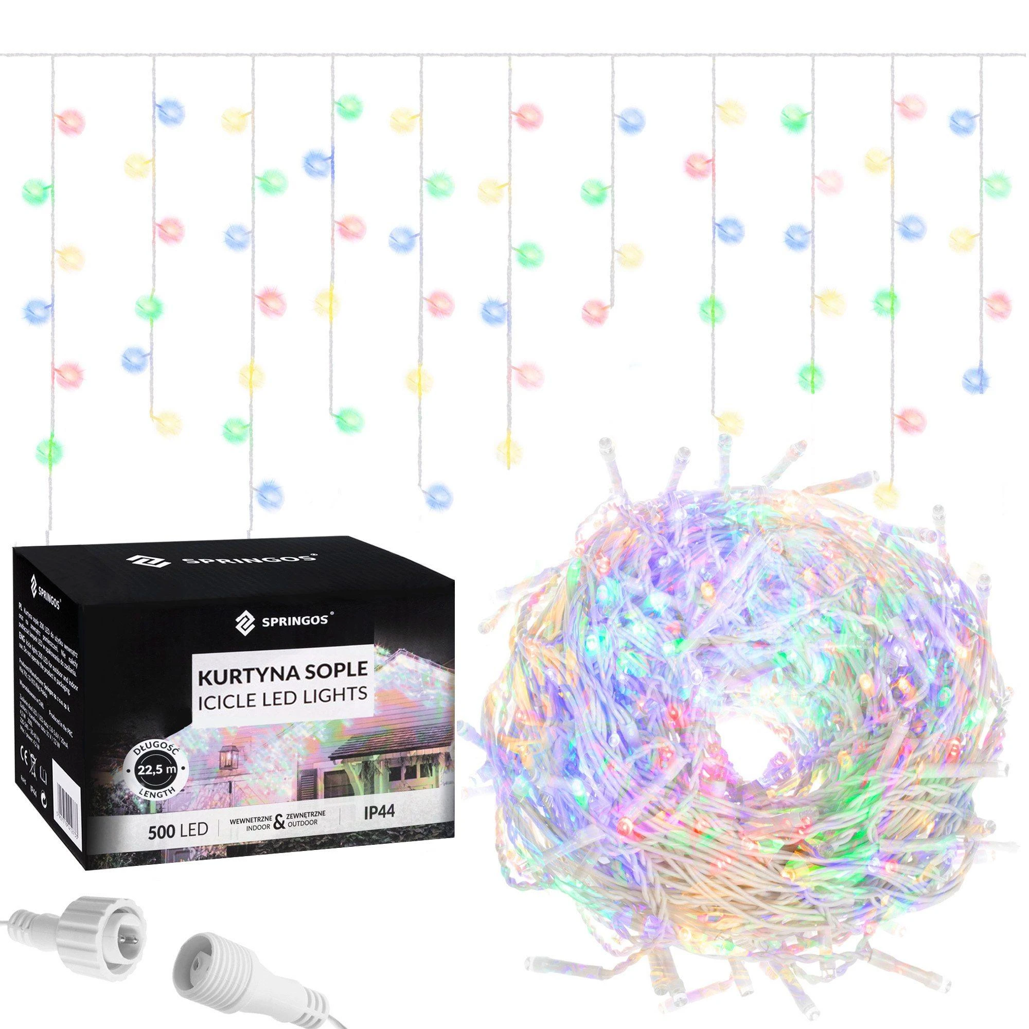 Kalėdinės lemputės Springos CL0503, 20 m, 500 LED