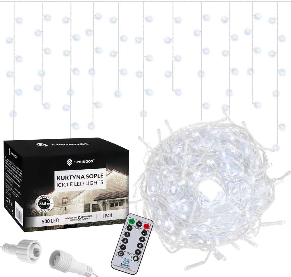 Kalėdinės lemputės Springos CL0504, 500 LED, 20 m