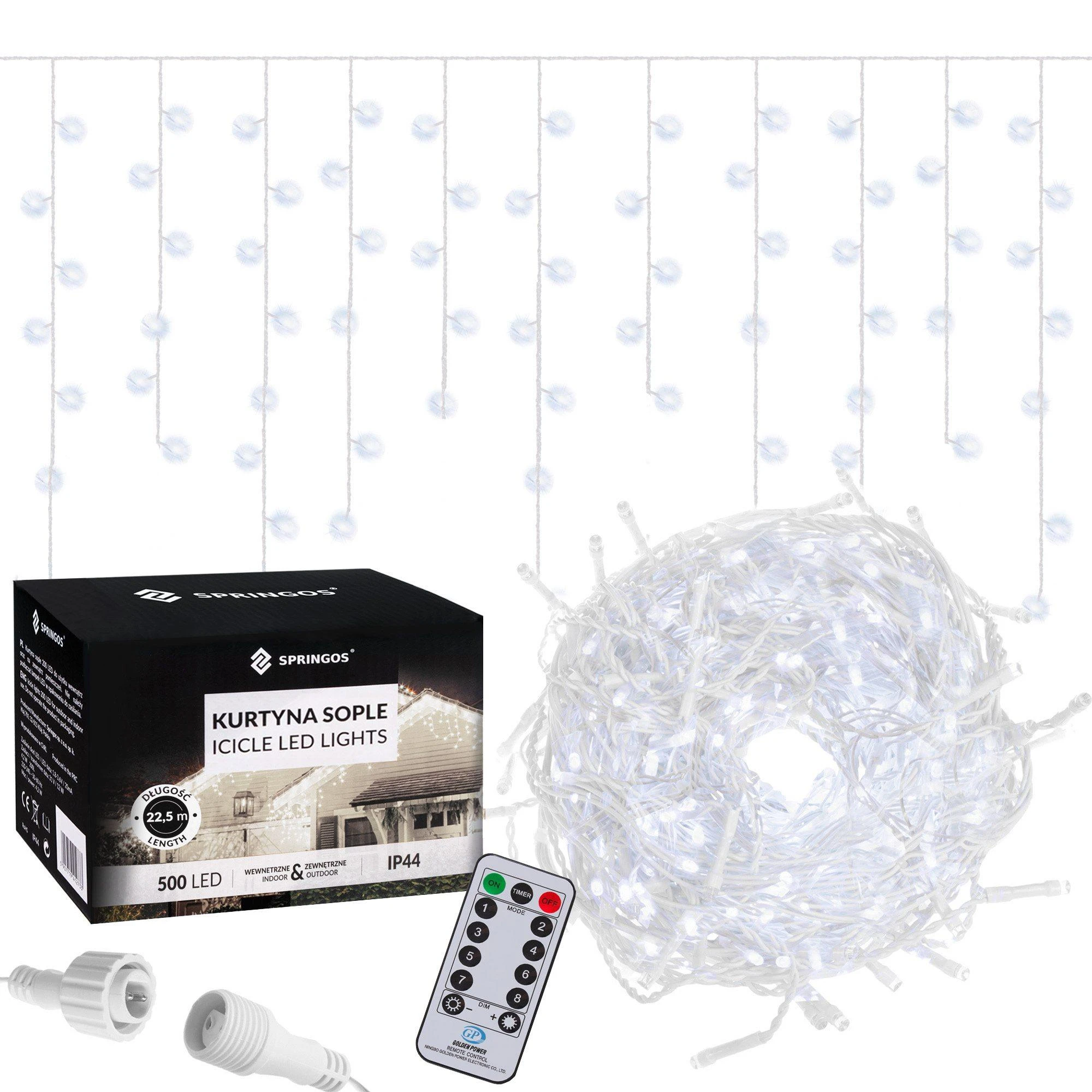 Kalėdinės lemputės Springos CL0504, 500 LED, 20 m