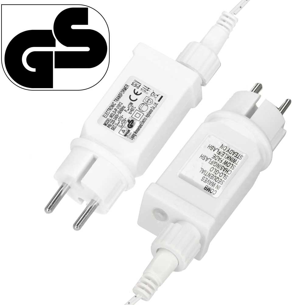 Kalėdinė girlianda Springos CL0505, 500 LED, auksinės spalvos (Pažeista pakuotė)
