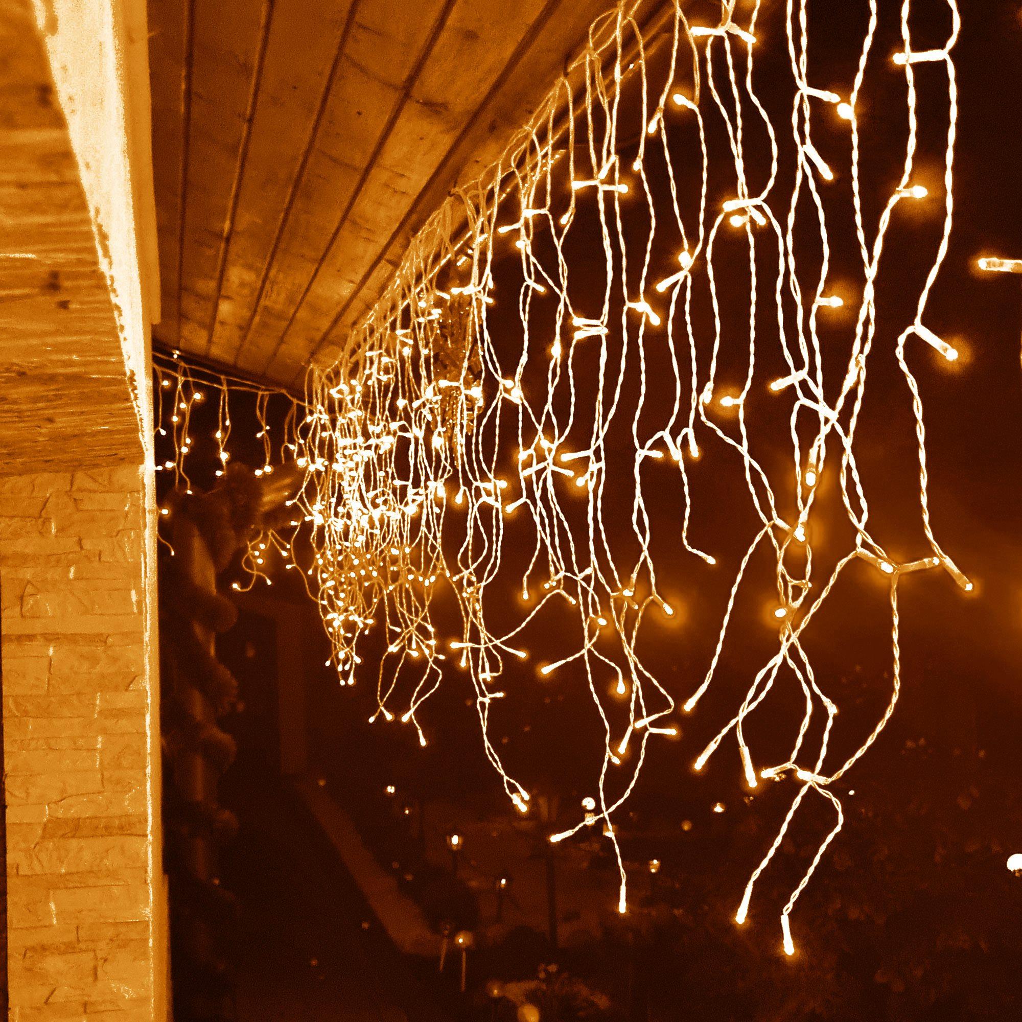 Kalėdinė girlianda Springos CL0505, 500 LED, auksinės spalvos (Pažeista pakuotė)
