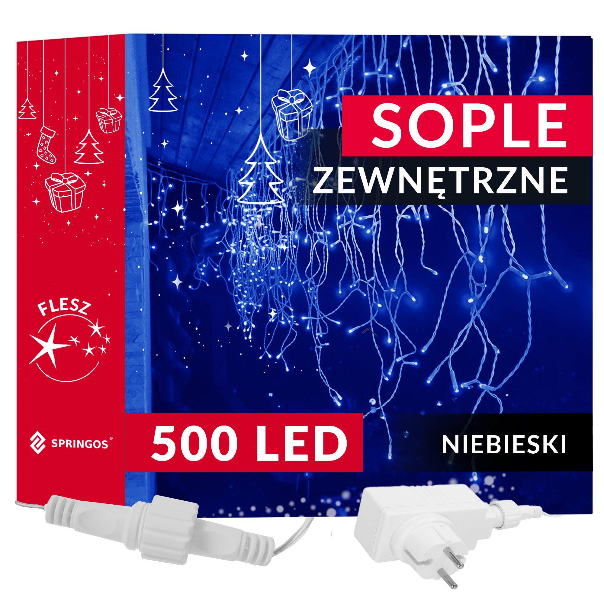 Kalėdinė LED girlianda Springos CL0518, 500 LED, 20 m